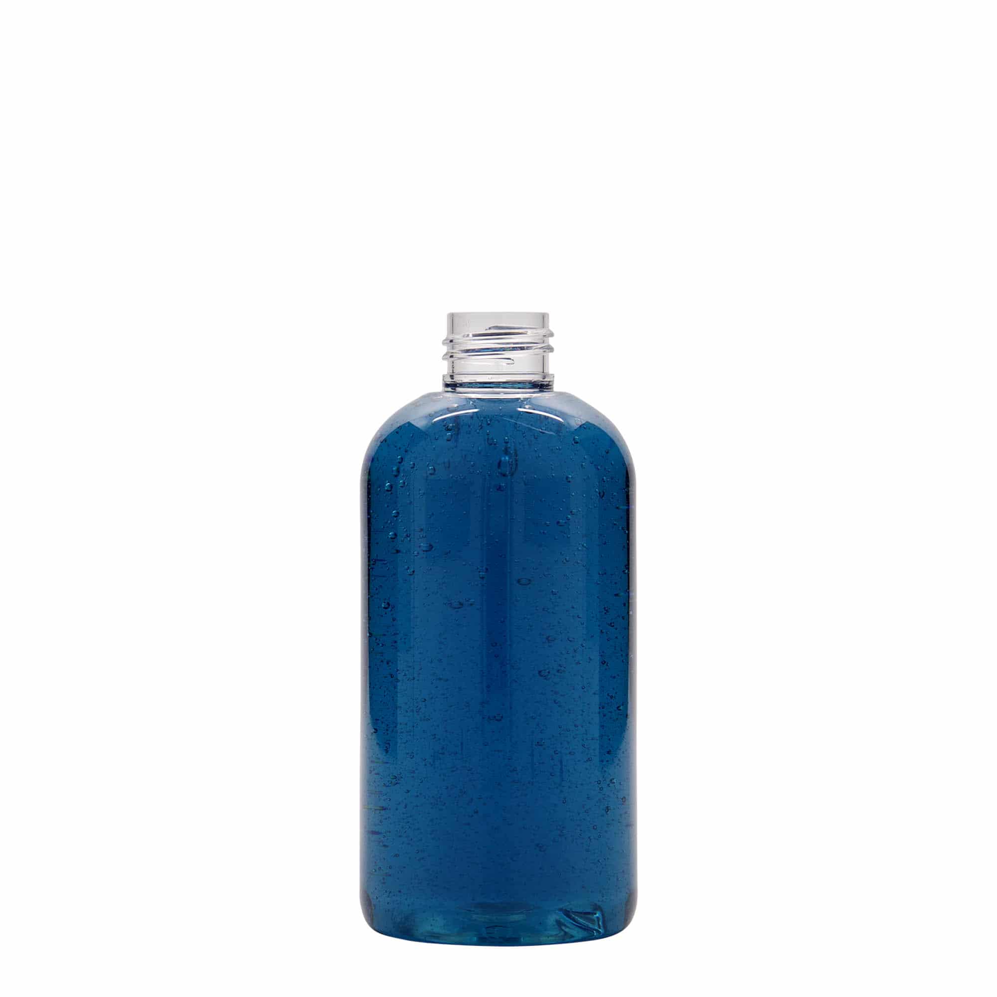 250 ml PET-pullo 'Boston', muovia, suuaukko: 24/410