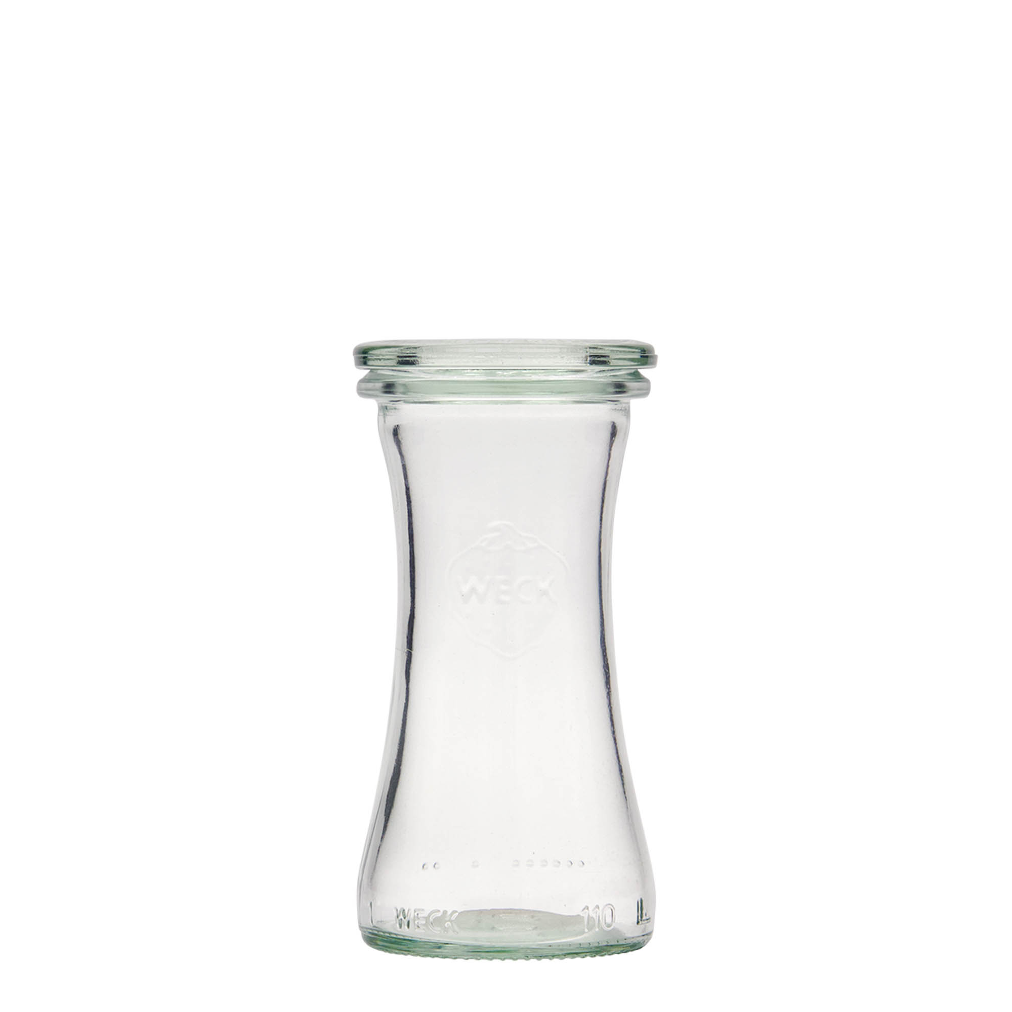 110 ml WECK-herkkulasi, suuaukko: pyöreä reuna 110 ml WECK-herkkulasi, suuaukko: pyöreä reuna