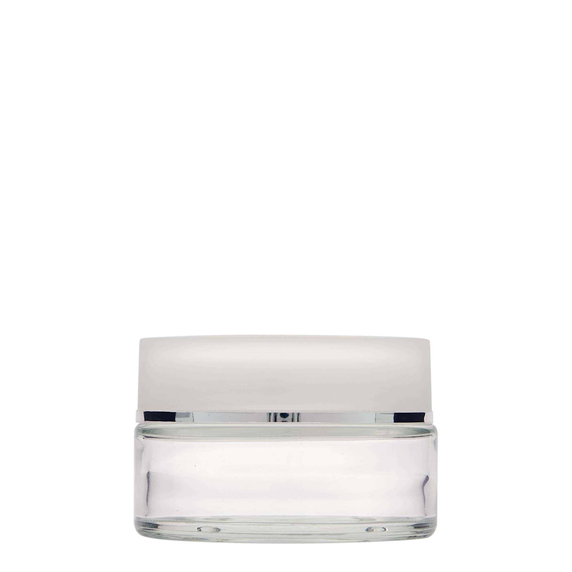 100 ml purkki 'Clear Edition', lasia, suuaukko: kierrekorkki