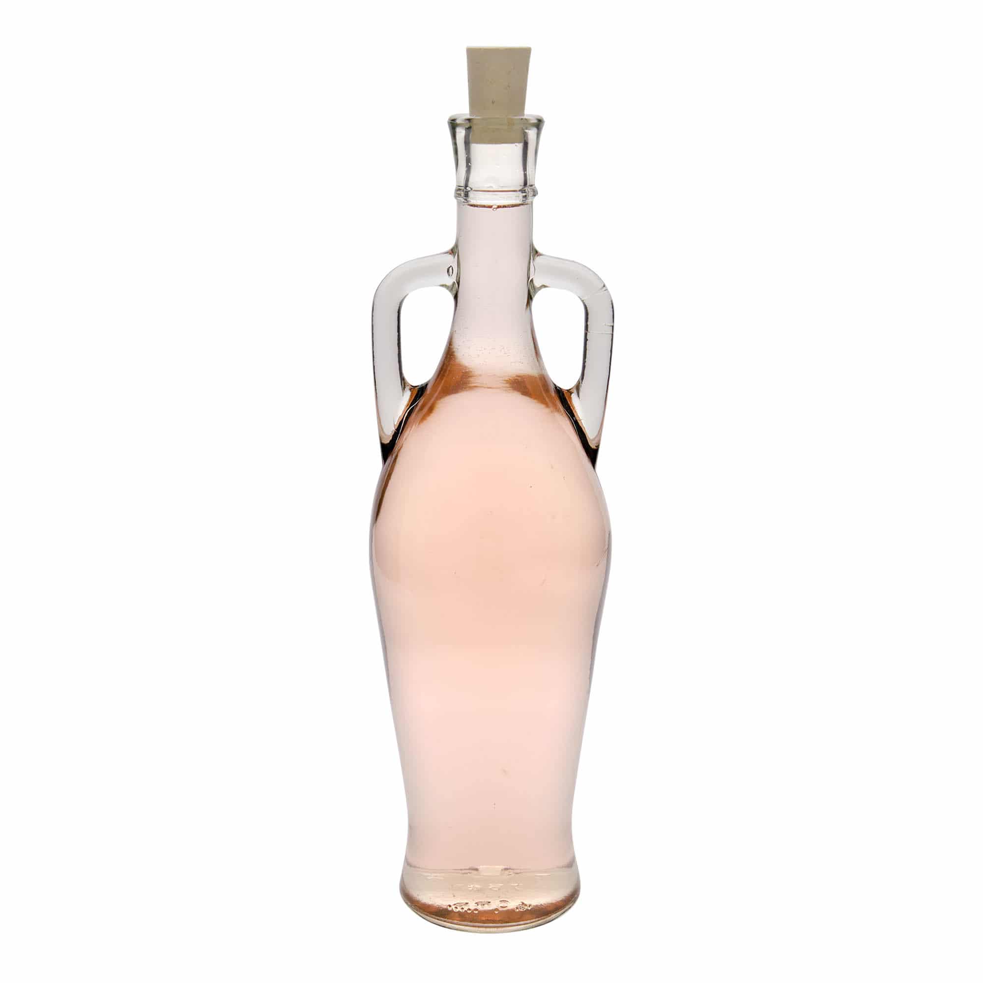 750 ml lasipullo 'Amfora', suuaukko: korkki