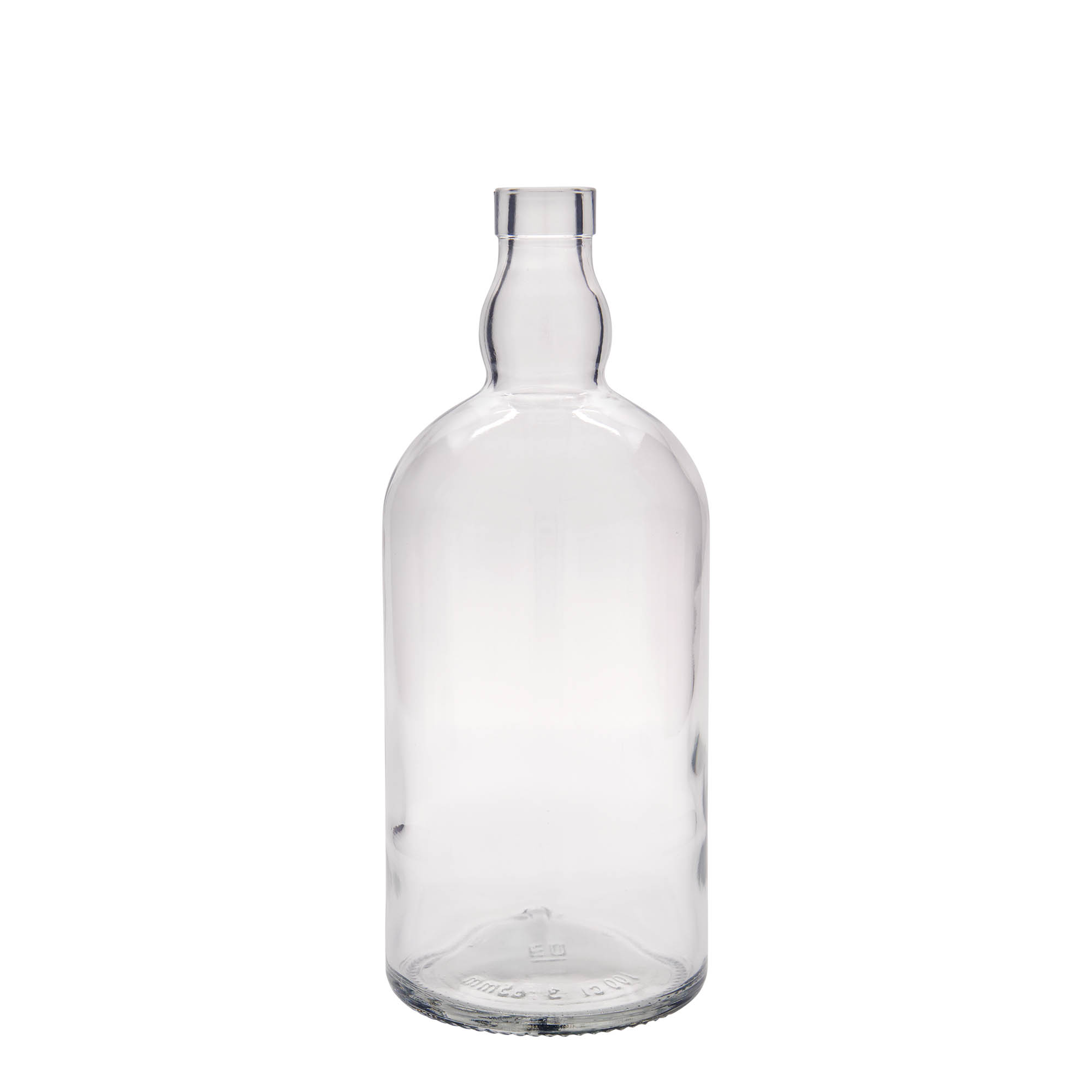 1000 ml lasipullo 'Aberdeen', suuaukko: korkki 1000 ml lasipullo 'Aberdeen', suuaukko: korkki