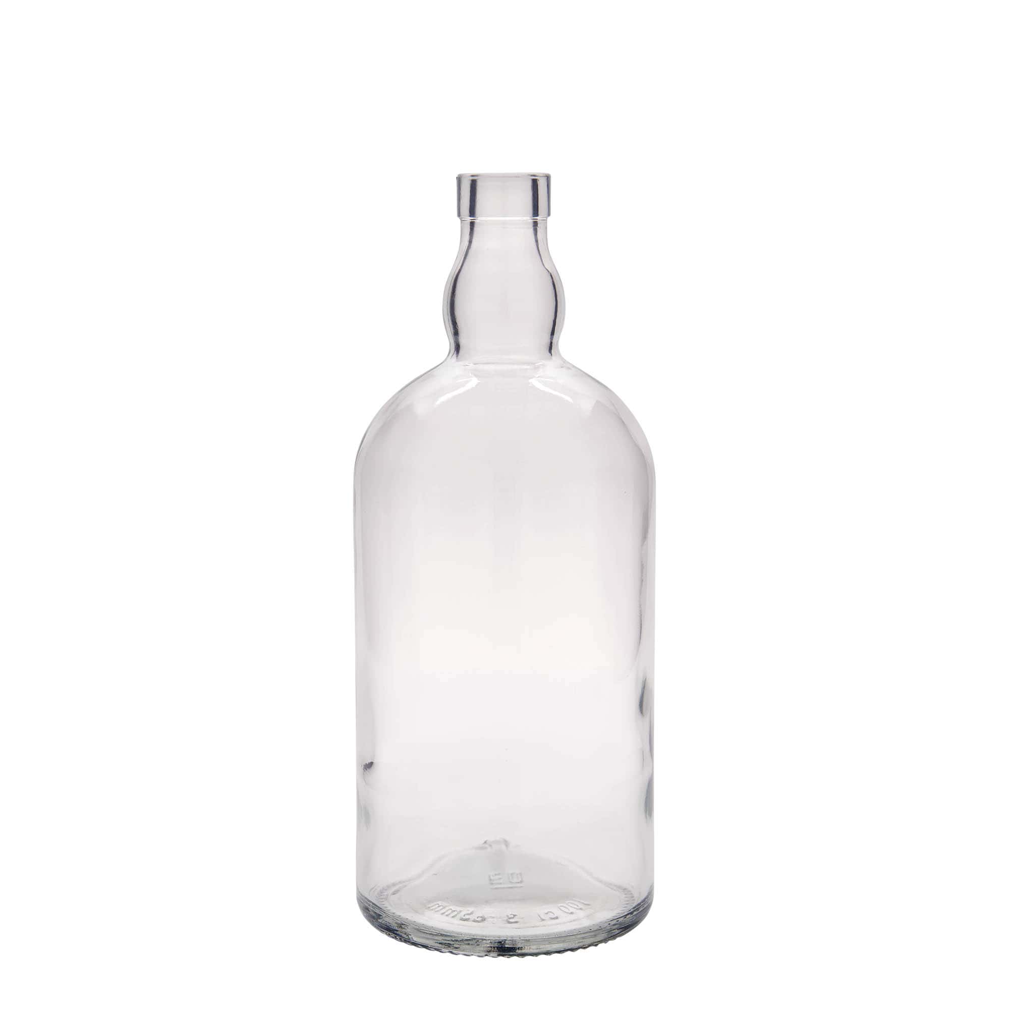1000 ml lasipullo ”Aberdeen”, suuaukko: korkki