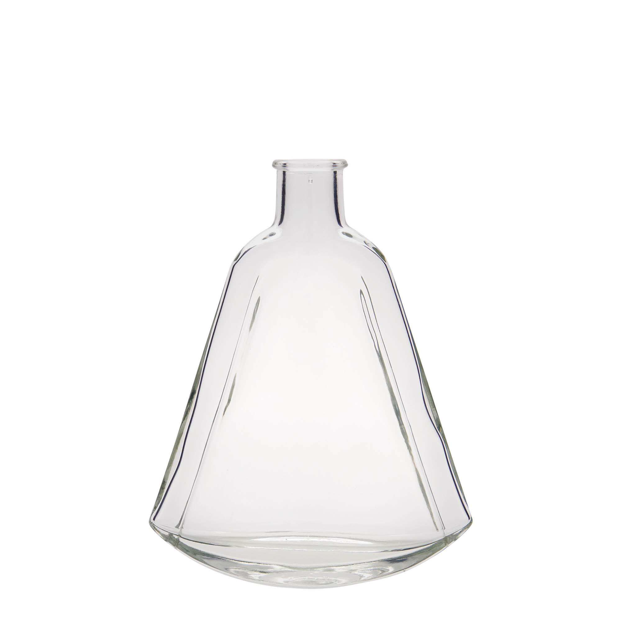 200 ml lasipullo ”Maurizio”, ovaali, suuaukko: korkki