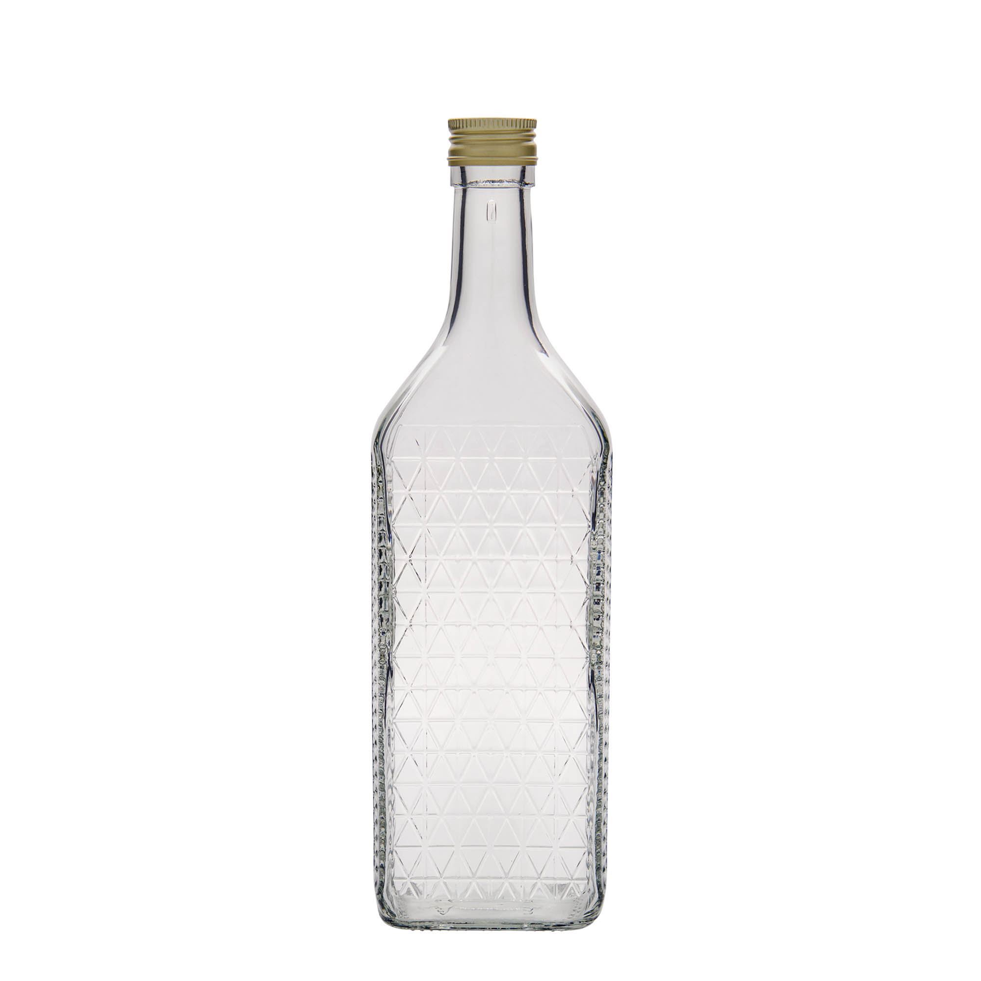 700 ml lasipullo 'Caruso', suorakaide, suuaukko: PP 31,5 700 ml lasipullo 'Caruso', suorakaide, suuaukko: PP 31,5