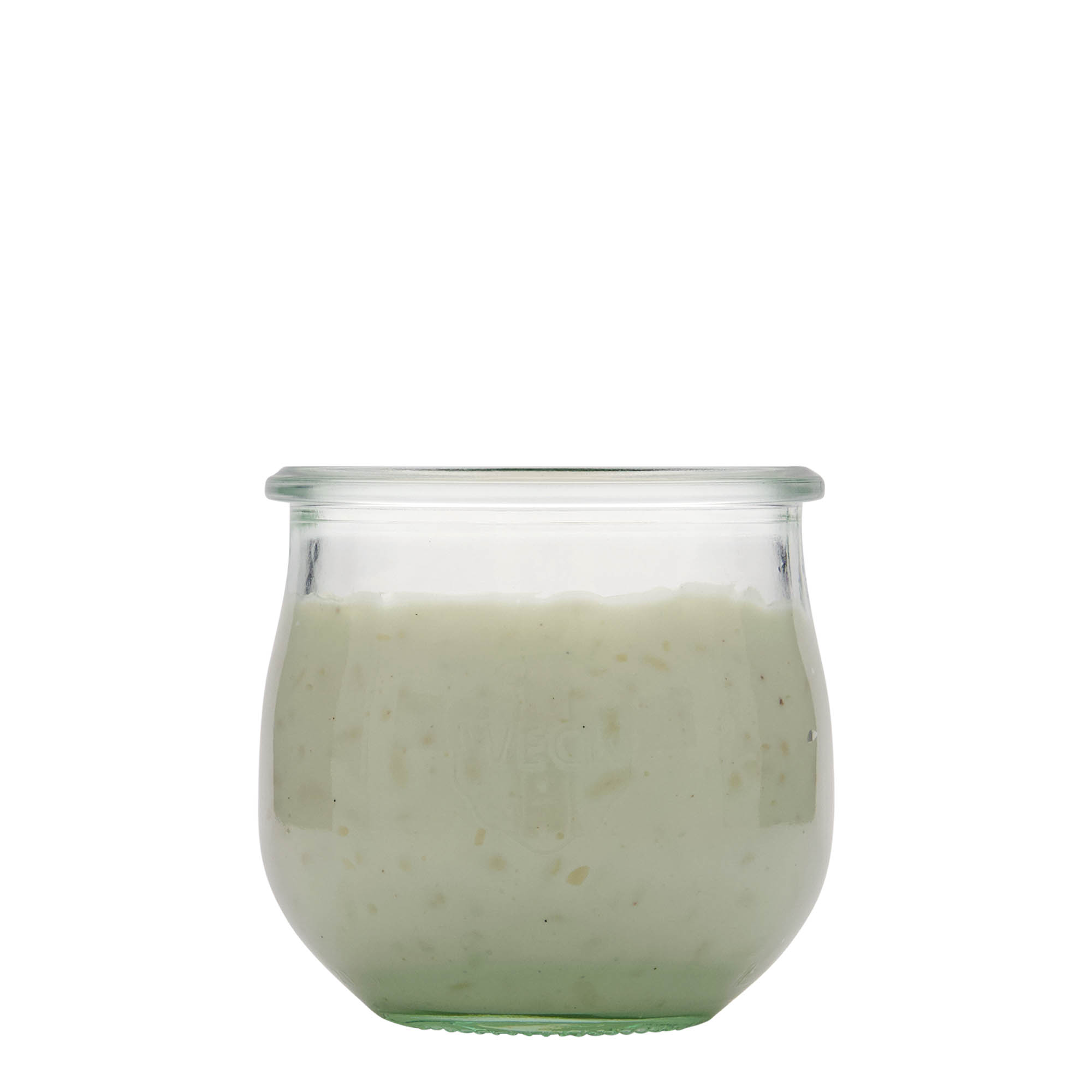 370 ml WECK-tulppalasi, suuaukko: pyöreä reuna
