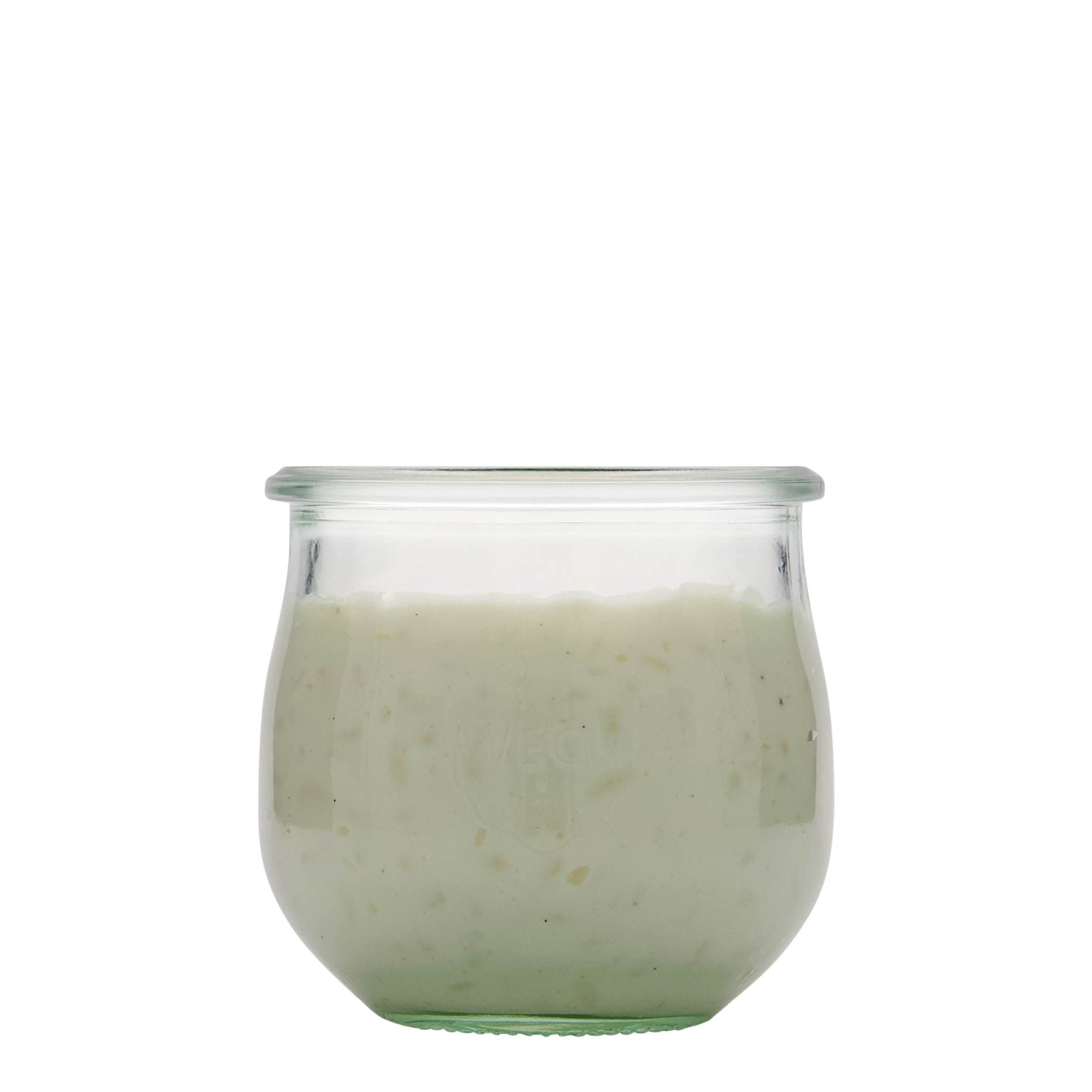 370 ml WECK-tulppalasi, suuaukko: pyöreä reuna
