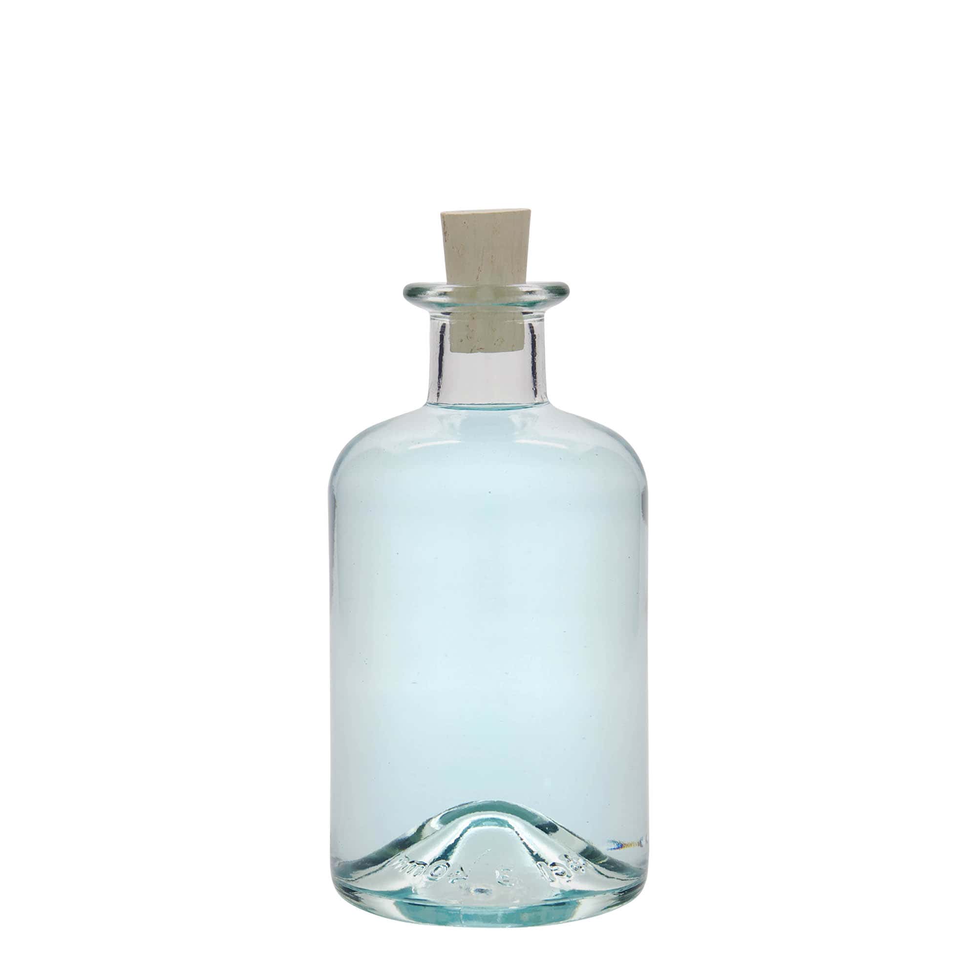 350 ml lasipullo apteekkarille, suuaukko: korkki