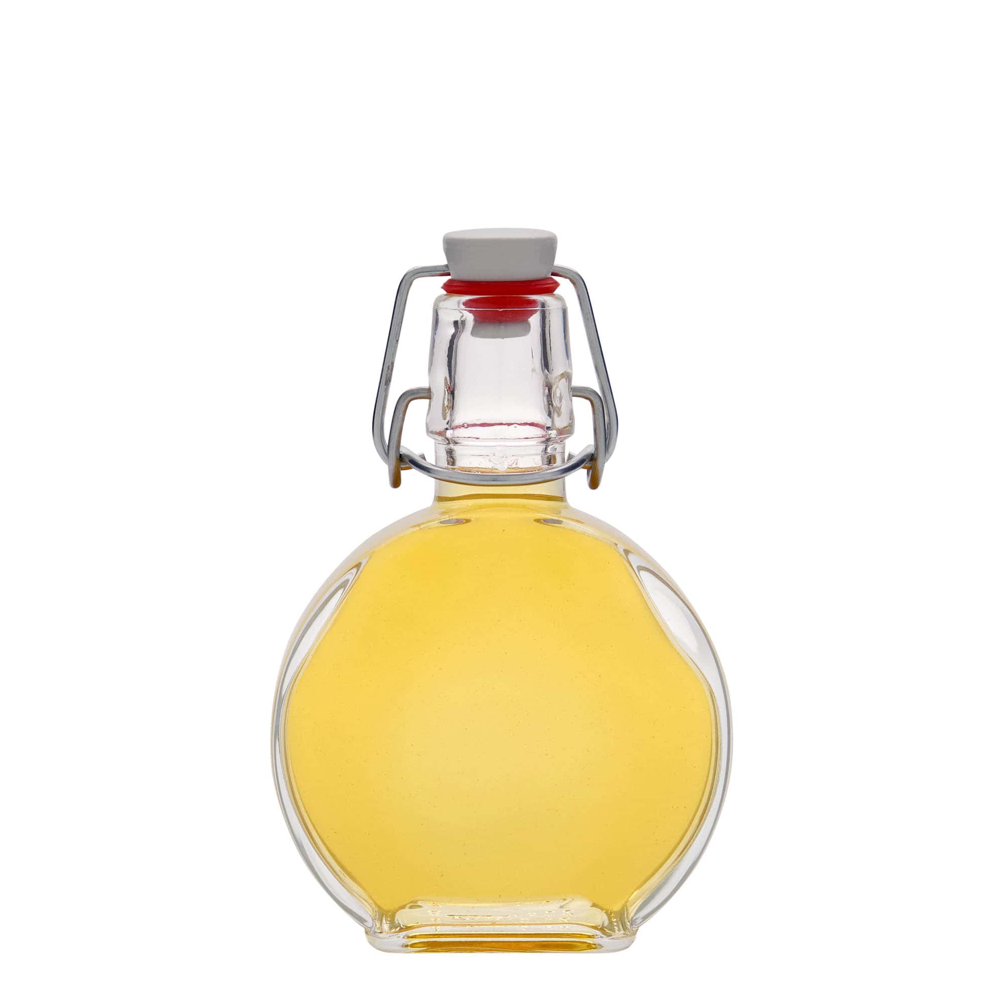 200 ml lasipullo 'Sensatione', suorakulmainen, suuaukko: lukittava kansi