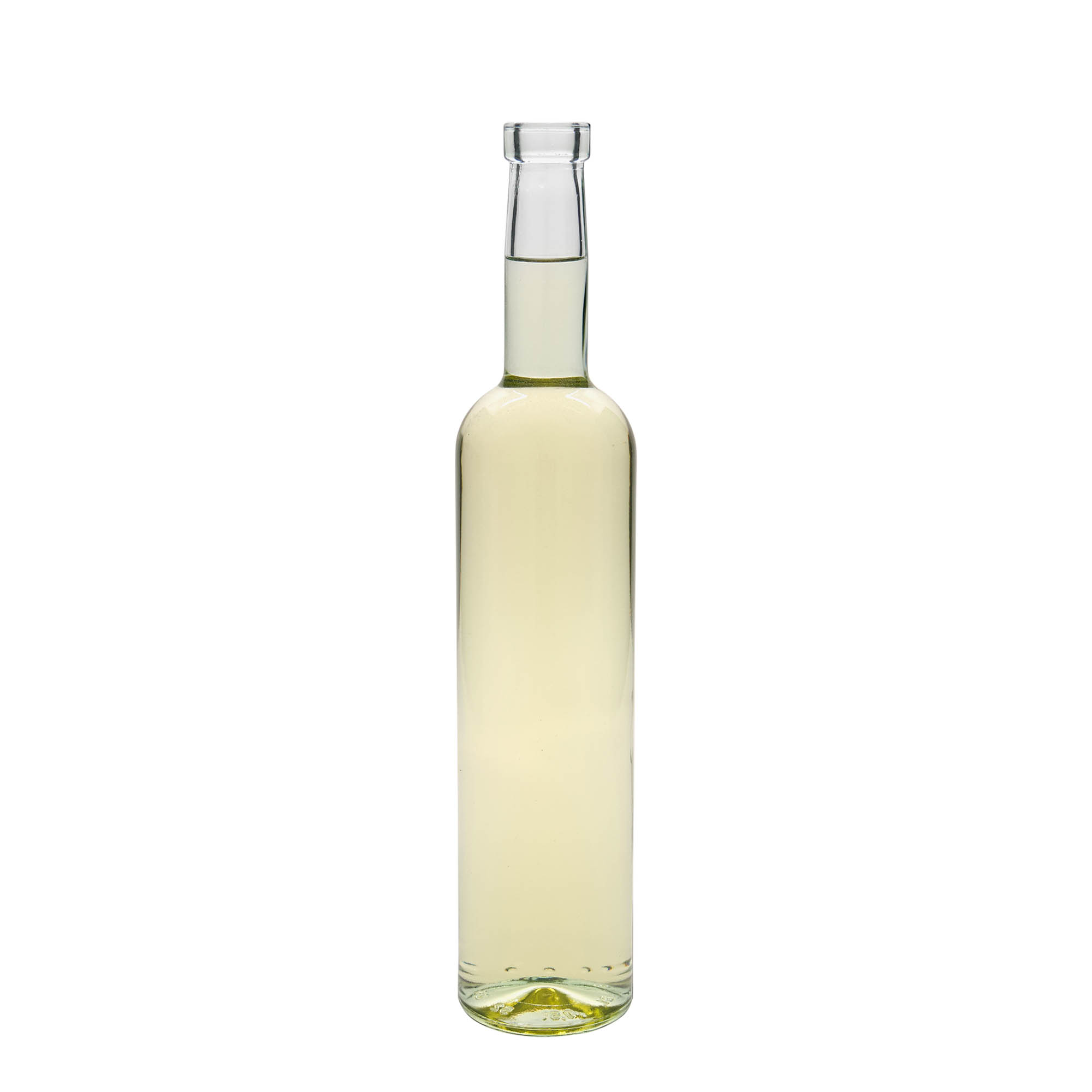 500 ml lasipullo 'Bordeaux', suuaukko: korkki