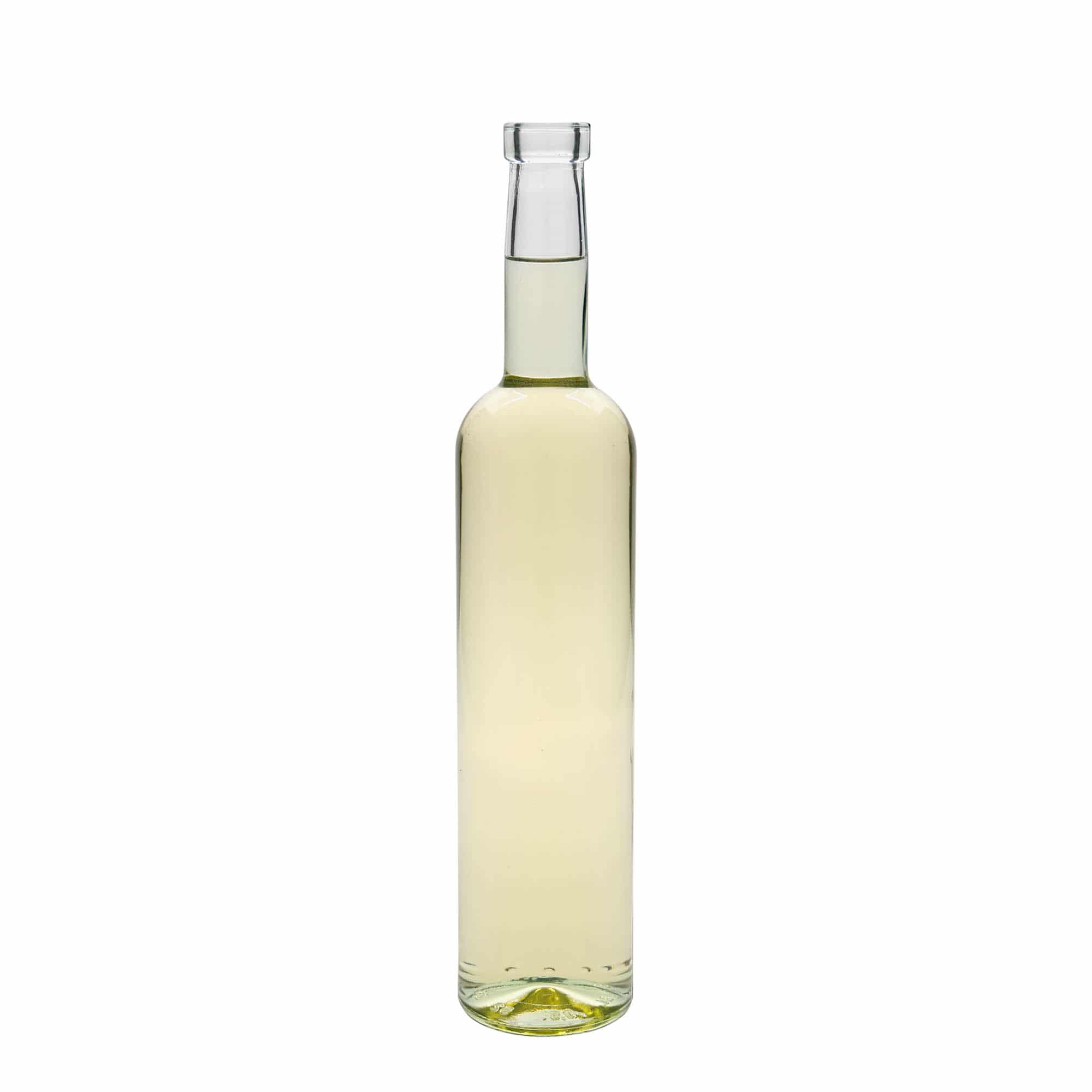 500 ml lasipullo 'Bordeaux', suuaukko: korkki