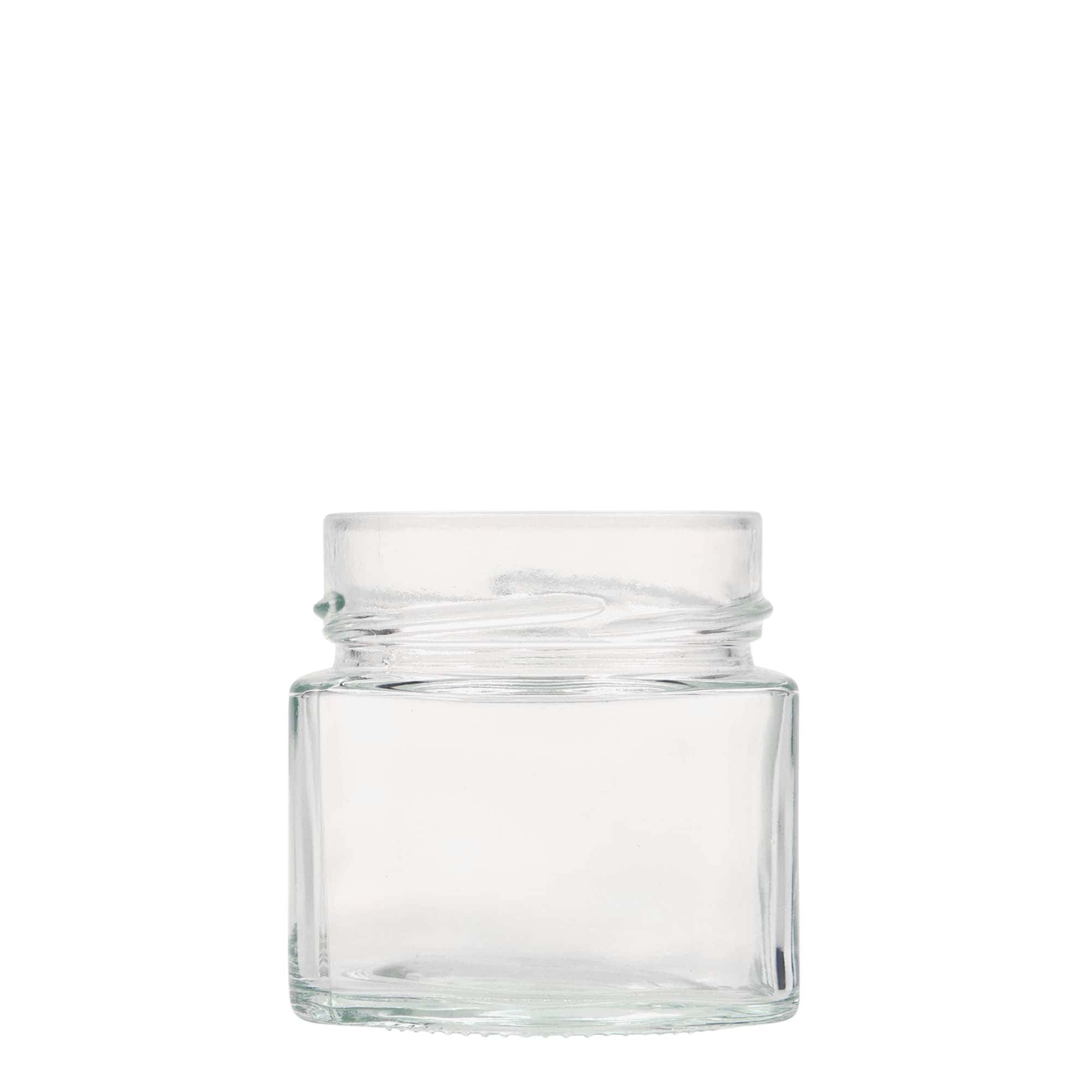 212 ml neliskanttinen lasi 'Kimba', suuaukko: erittäin syvä kierrekorkki (EDTO 70)