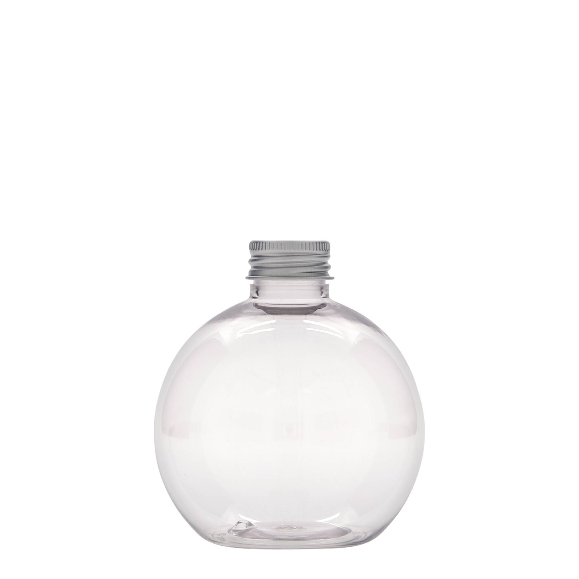250 ml PET-pullo 'Perry', pyöreä, muovi, suuaukko: 24/410