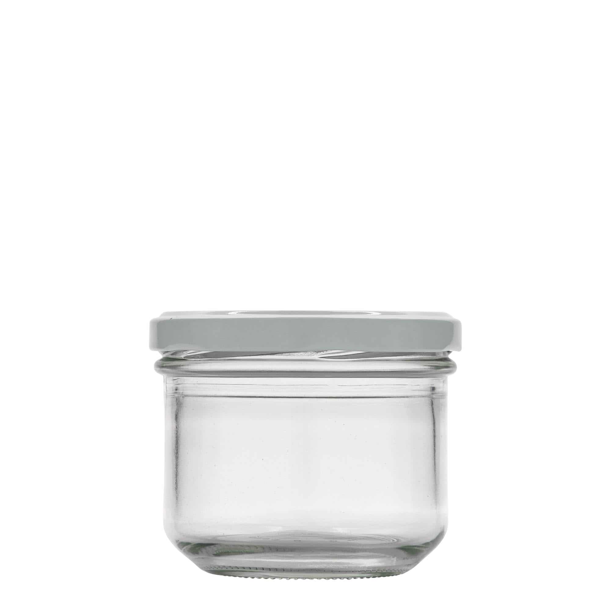 250 ml sylinterimäinen lasipurkki, suu: Twist-Off (TO 82)