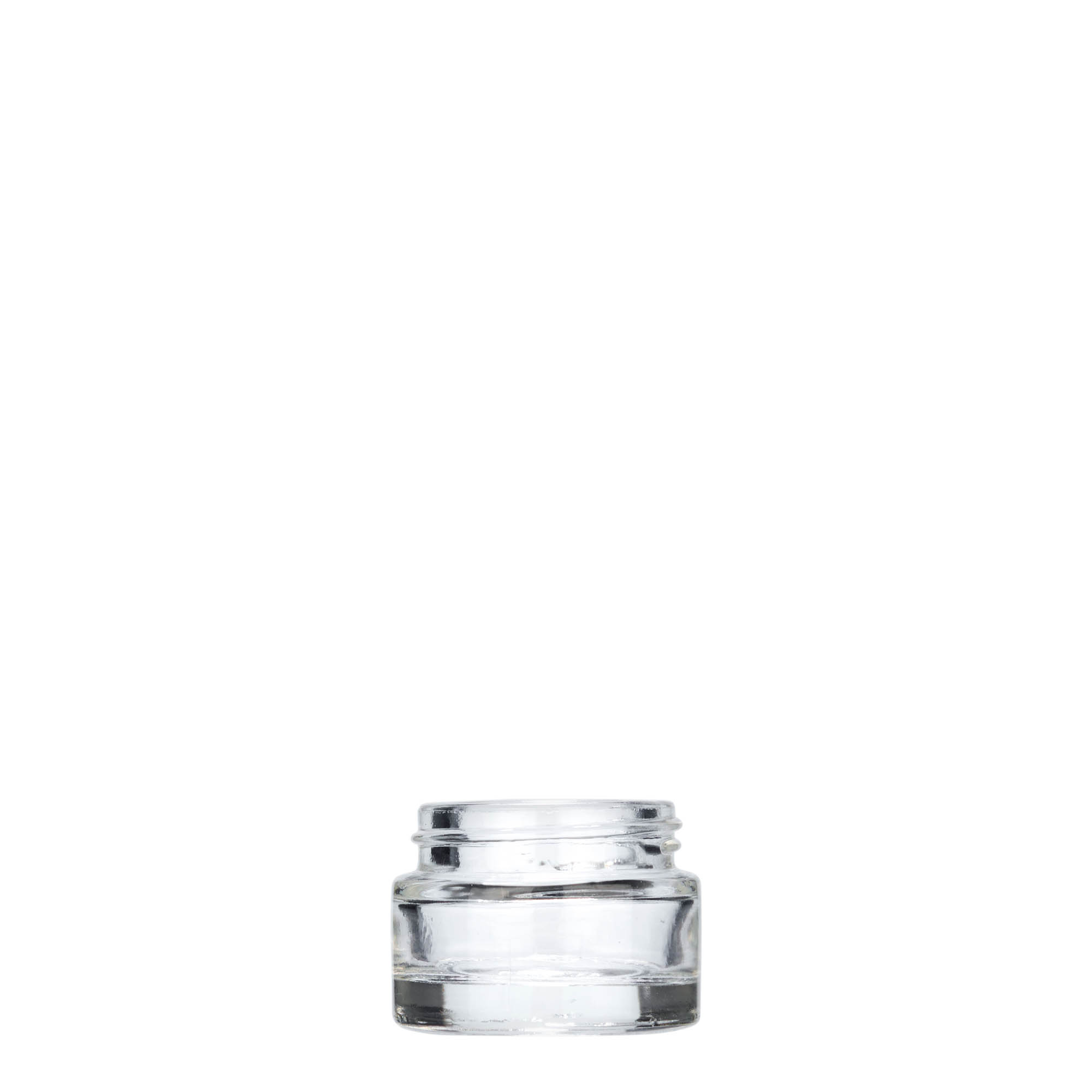 5 ml purkki 'Beauty', lasia, suuaukko: ruuvikorkki