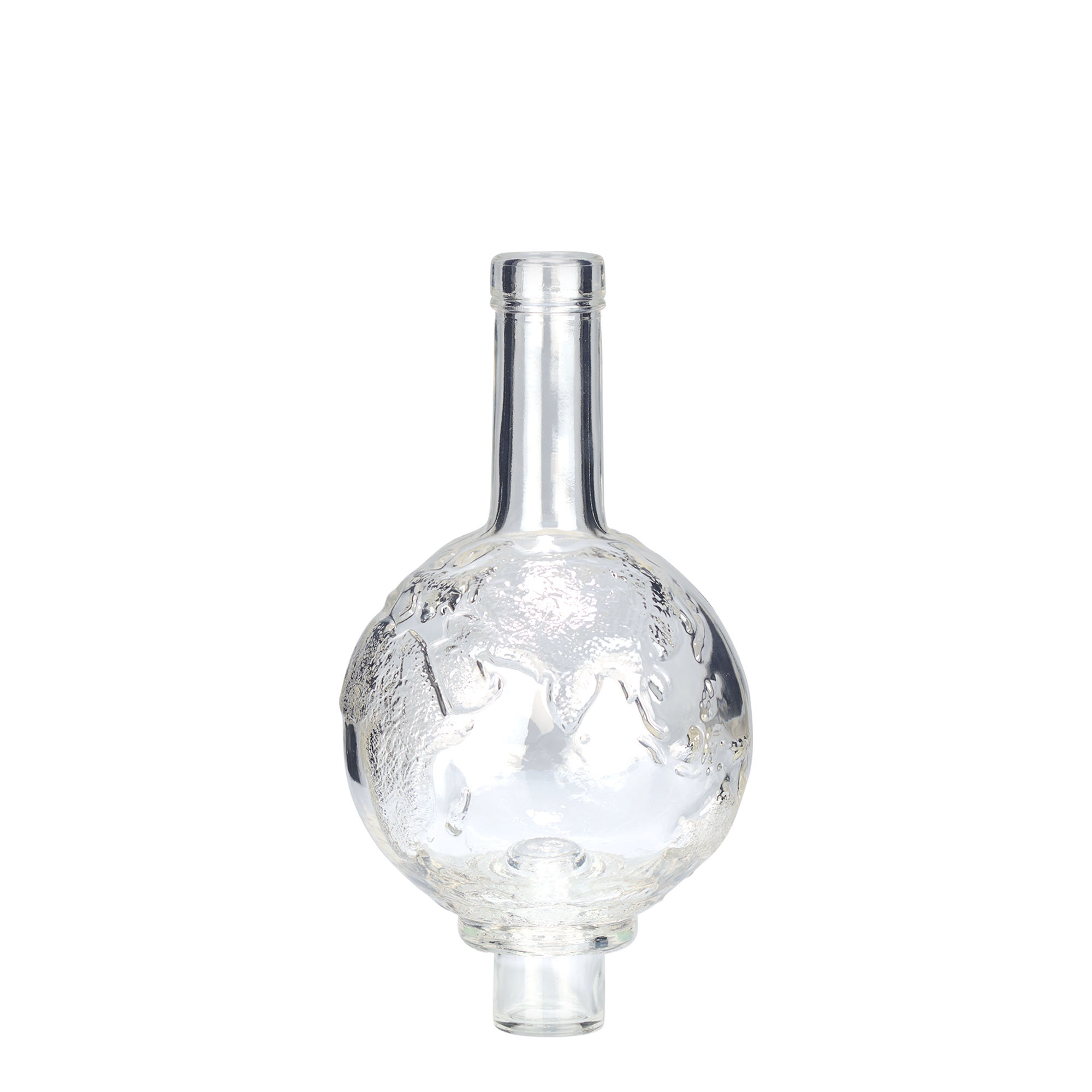 500 ml lasipullo 'Globus', suuaukko: korkki