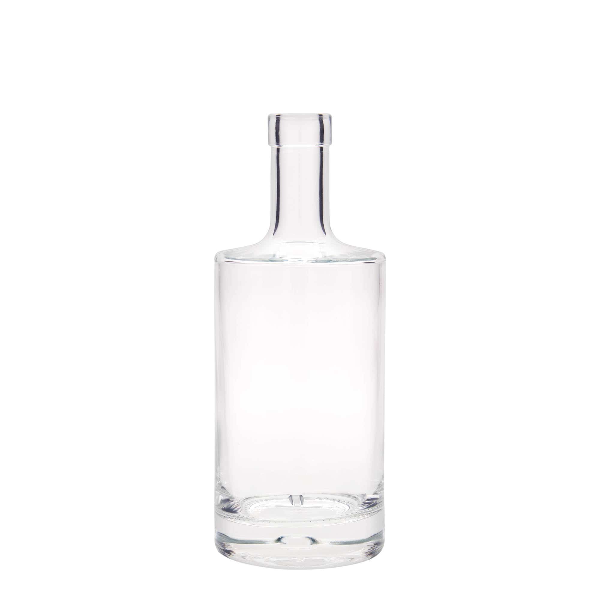 500 ml lasipullo 'Homeland', suu: korkki