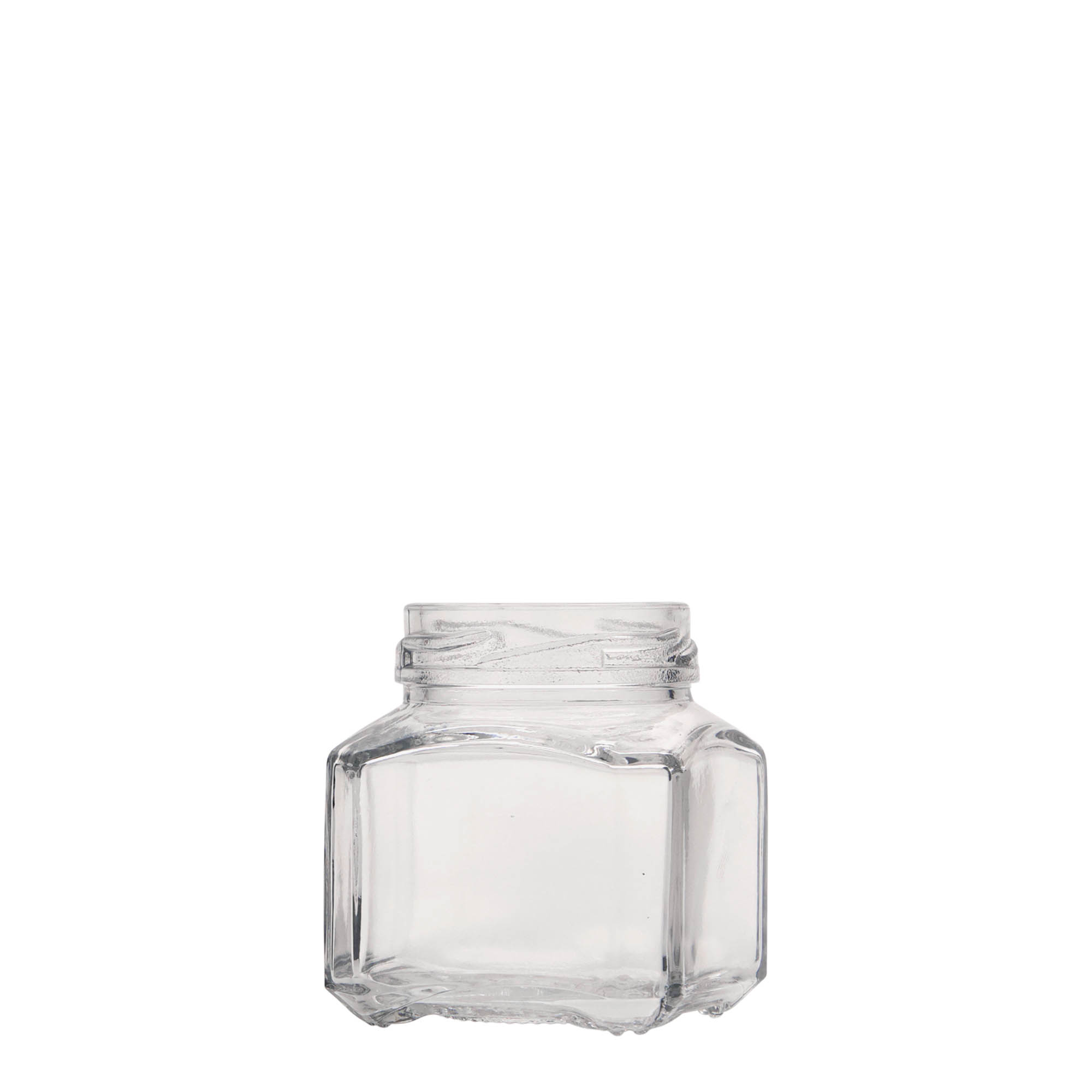 106 ml nelikulmainen lasi 'Mailand', suuaukko: Twist-Off (TO 48)
