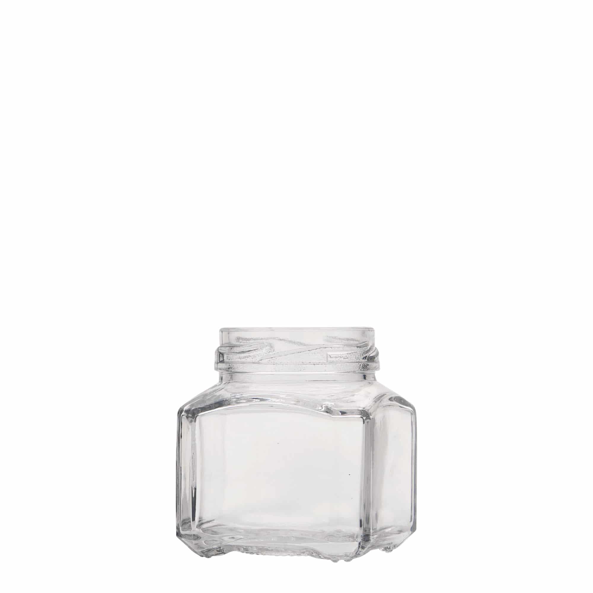 106 ml nelikulmainen lasi 'Mailand', suuaukko: Twist-Off (TO 48)