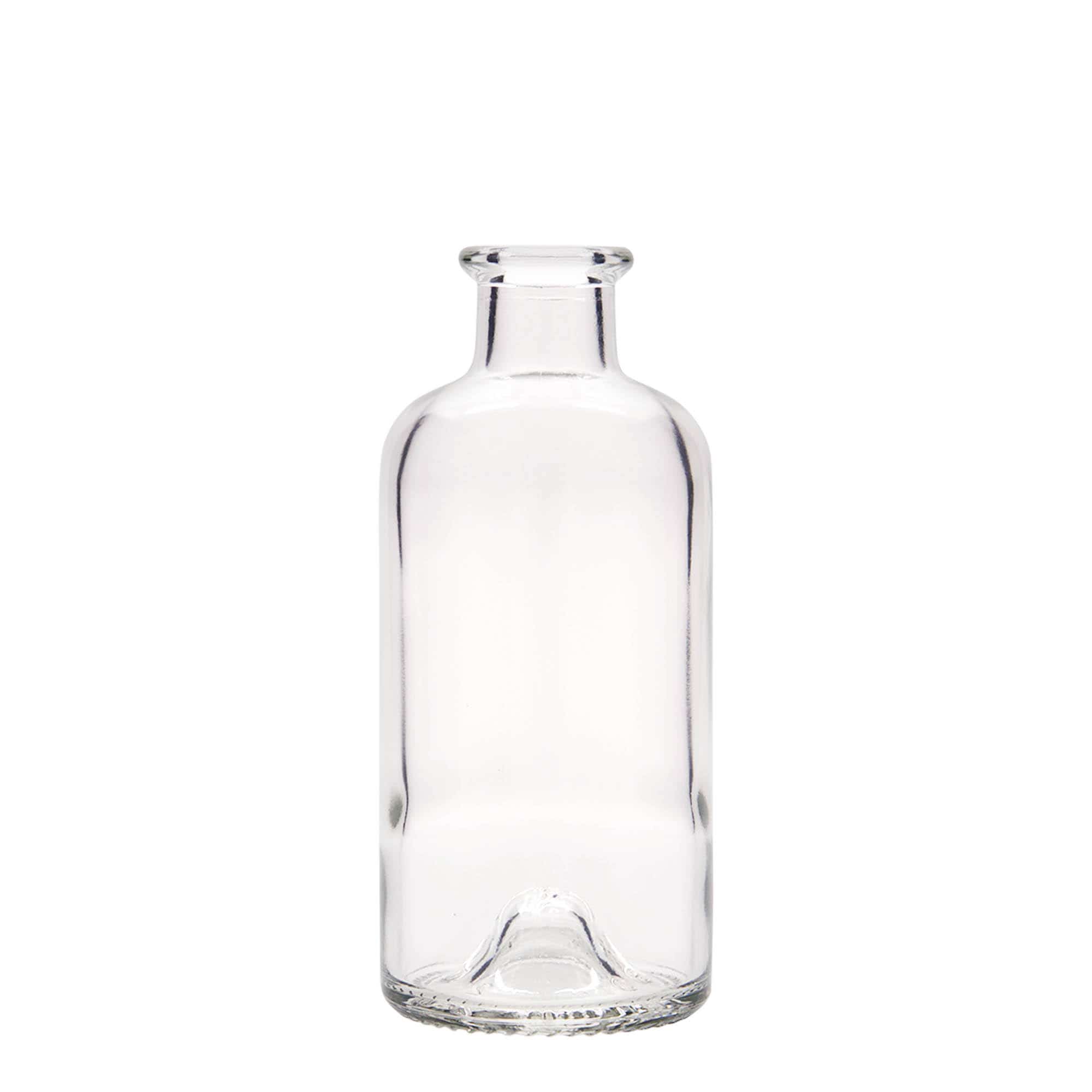 200 ml apteekkarin lasipullo, suu: korkki 200 ml apteekkarin lasipullo, suu: korkki