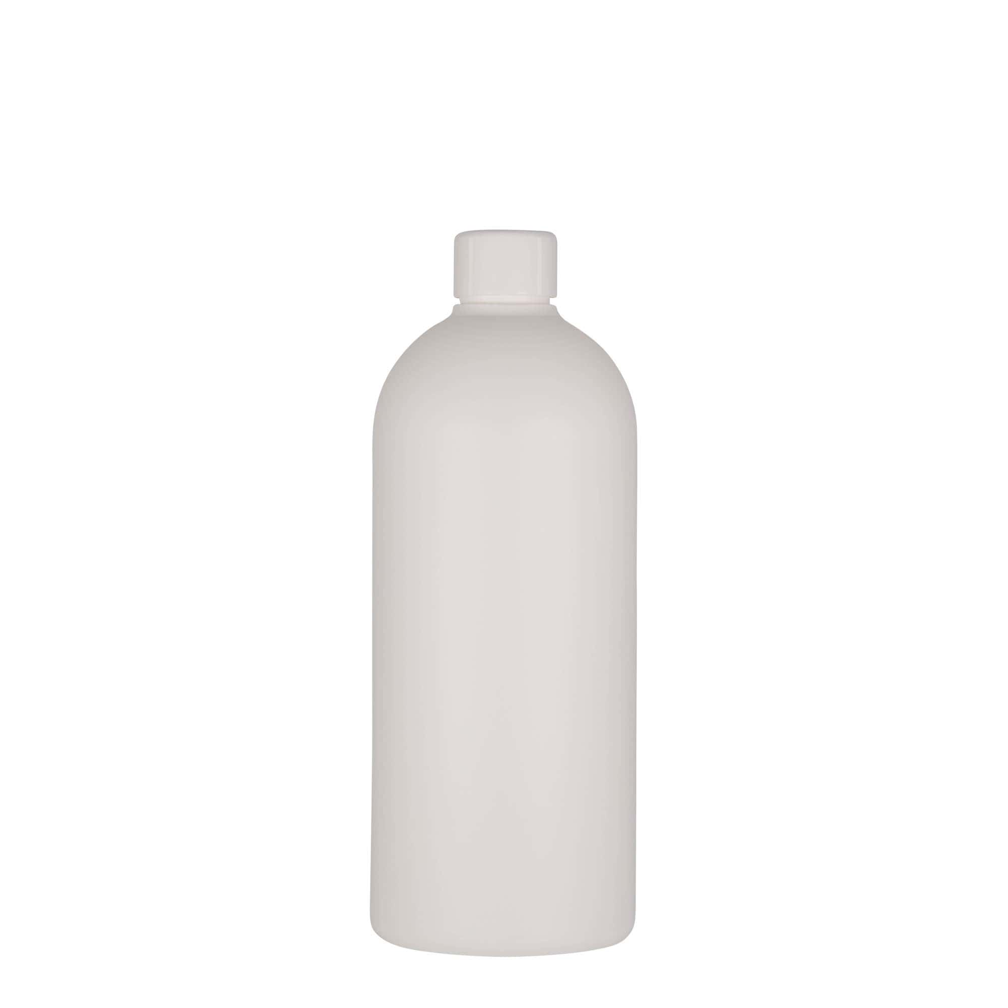 500 ml muovipullo 'Tuffy', HDPE, valk., suu: GPI 24/410