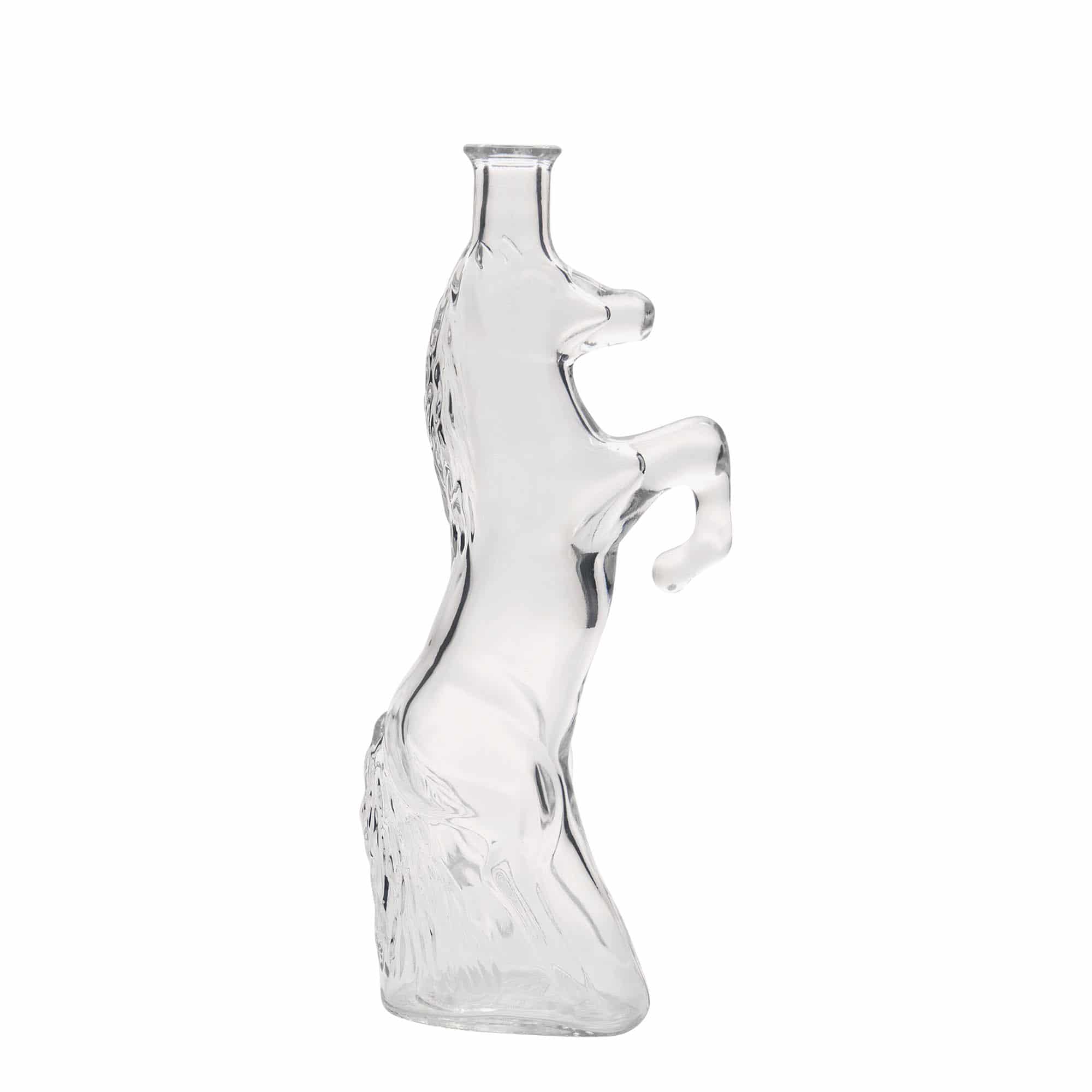 350 ml lasipullo 'Wild Horse', suu: korkki