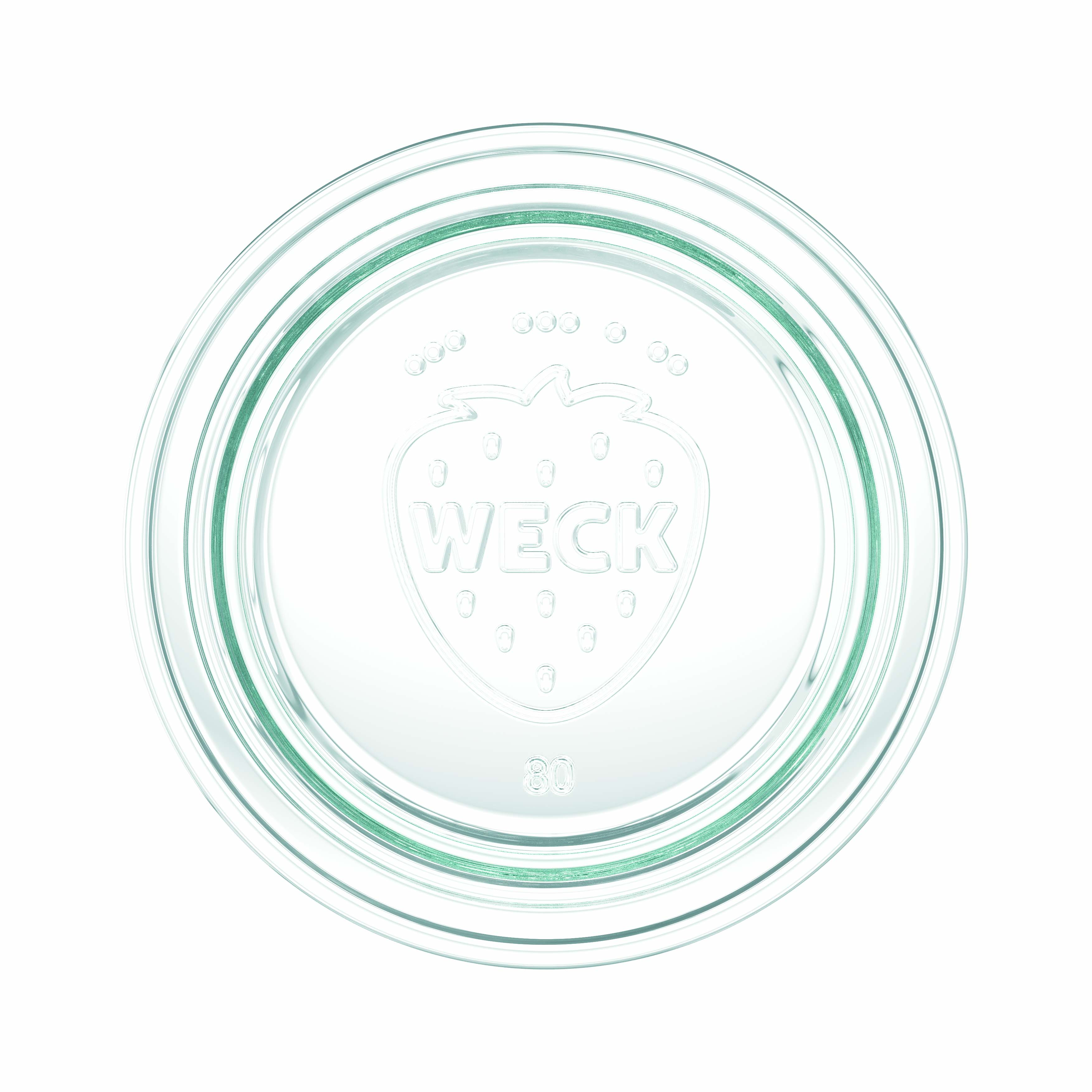 6x 730 ml WECK-herkkulasi lasikannella RR 80