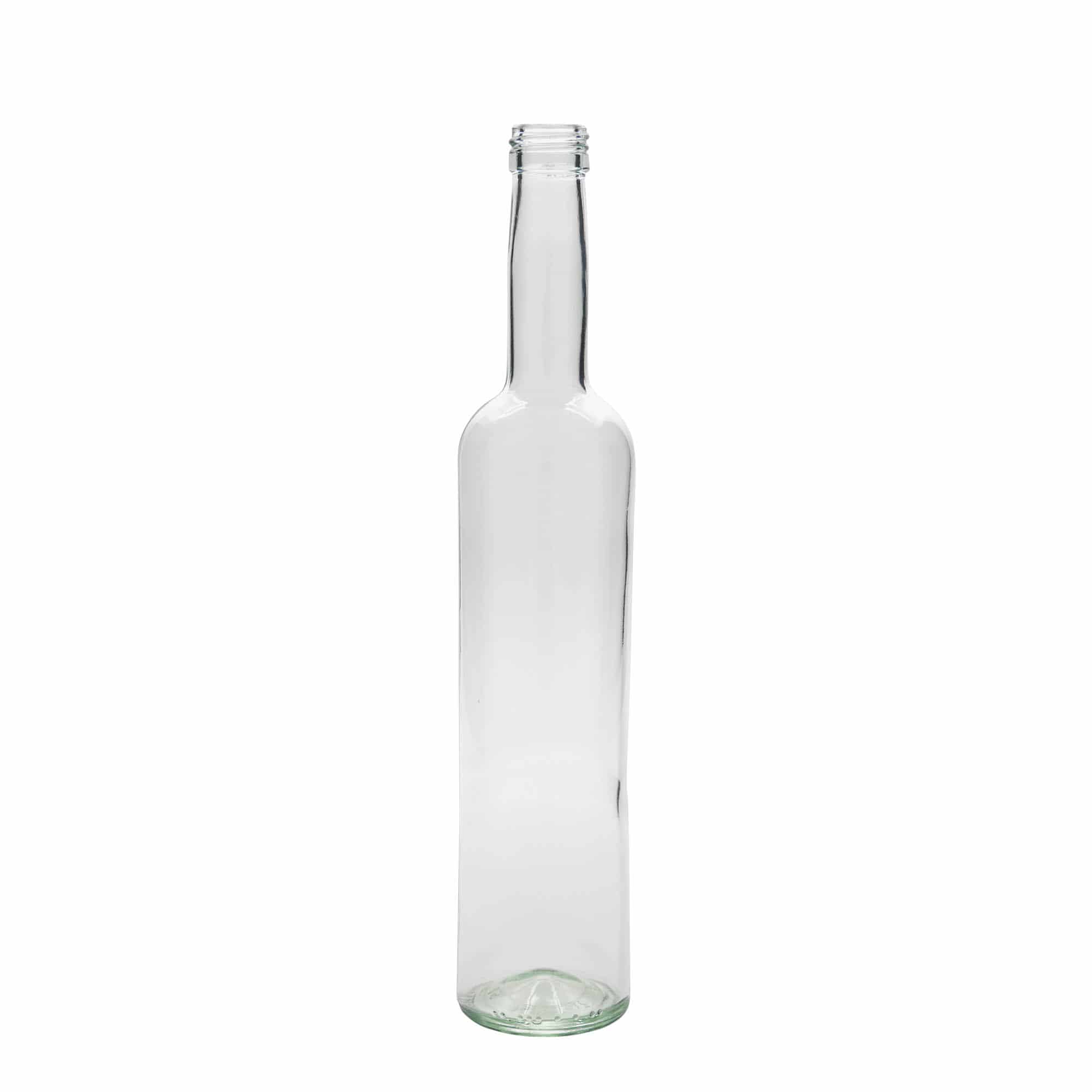 500 ml lasipullo 'Bordeaux', suuaukko: PP 28