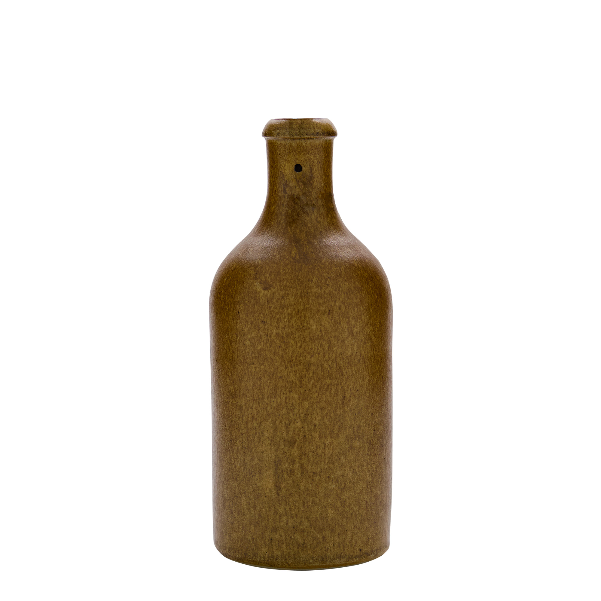 500 ml tonkannu, kivisavi, ruskea-kristalli, suuaukko: lukituskorkki