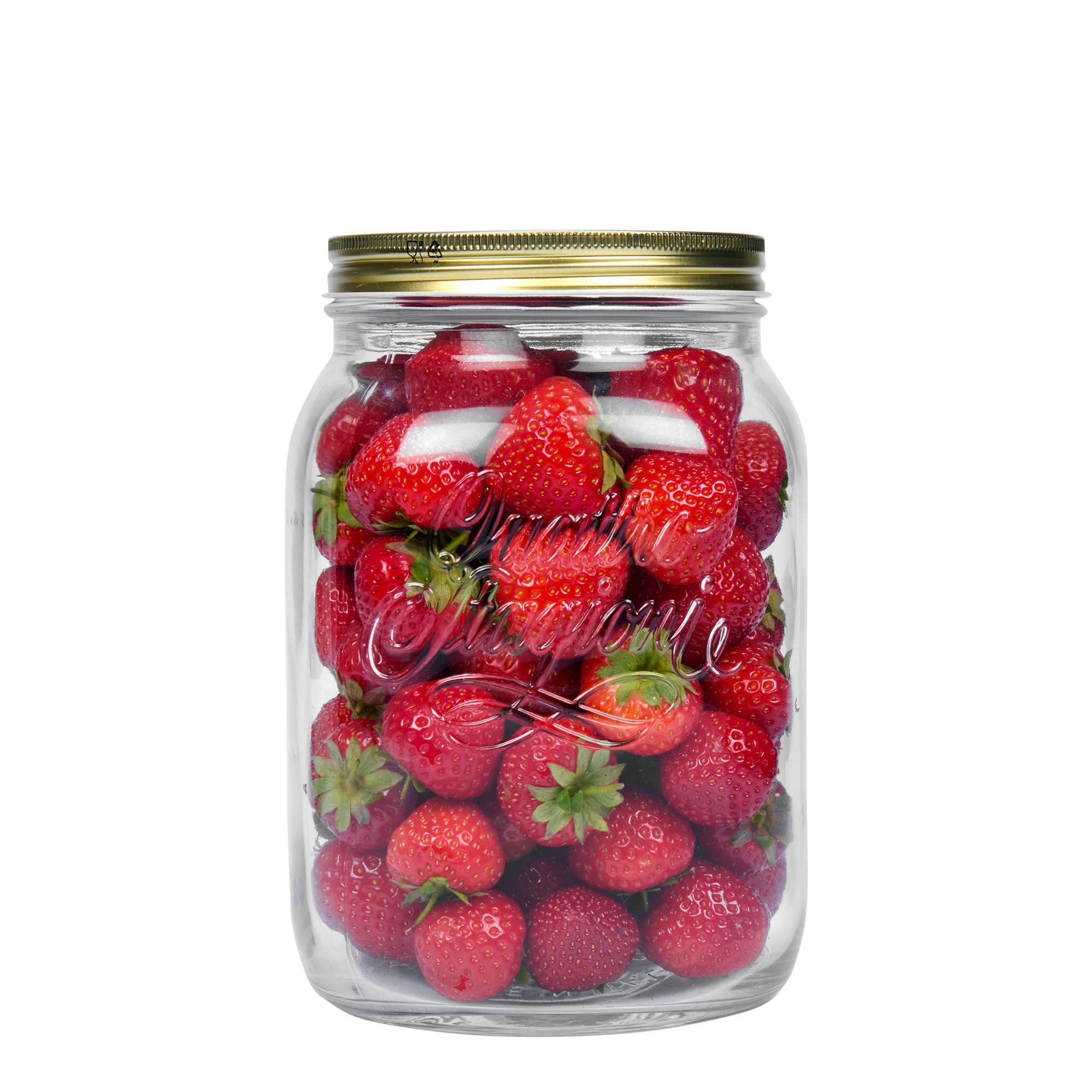 2.000 ml lasi 'Quattro Stagioni', suuaukko: kierrekorkki