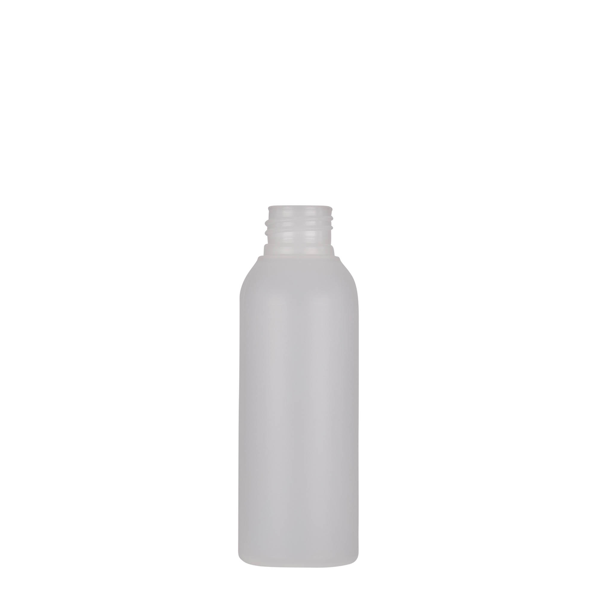 100 ml muovipullo 'Tuffy', HDPE, luonnonväri, suuaukko: 24/410