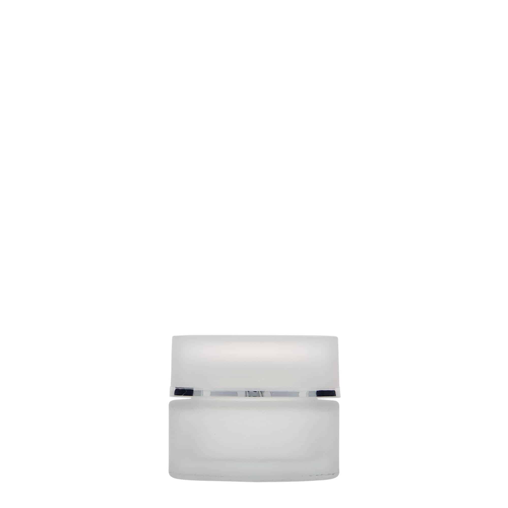 15 ml purkki ”Platin Edition”, lasia, huurrettu, suuaukko: ruuvikorkki