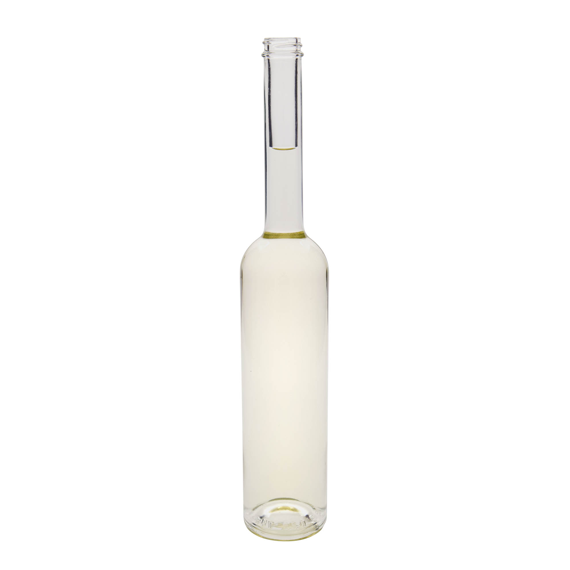 500 ml lasipullo 'Platina', suu: GPI 28