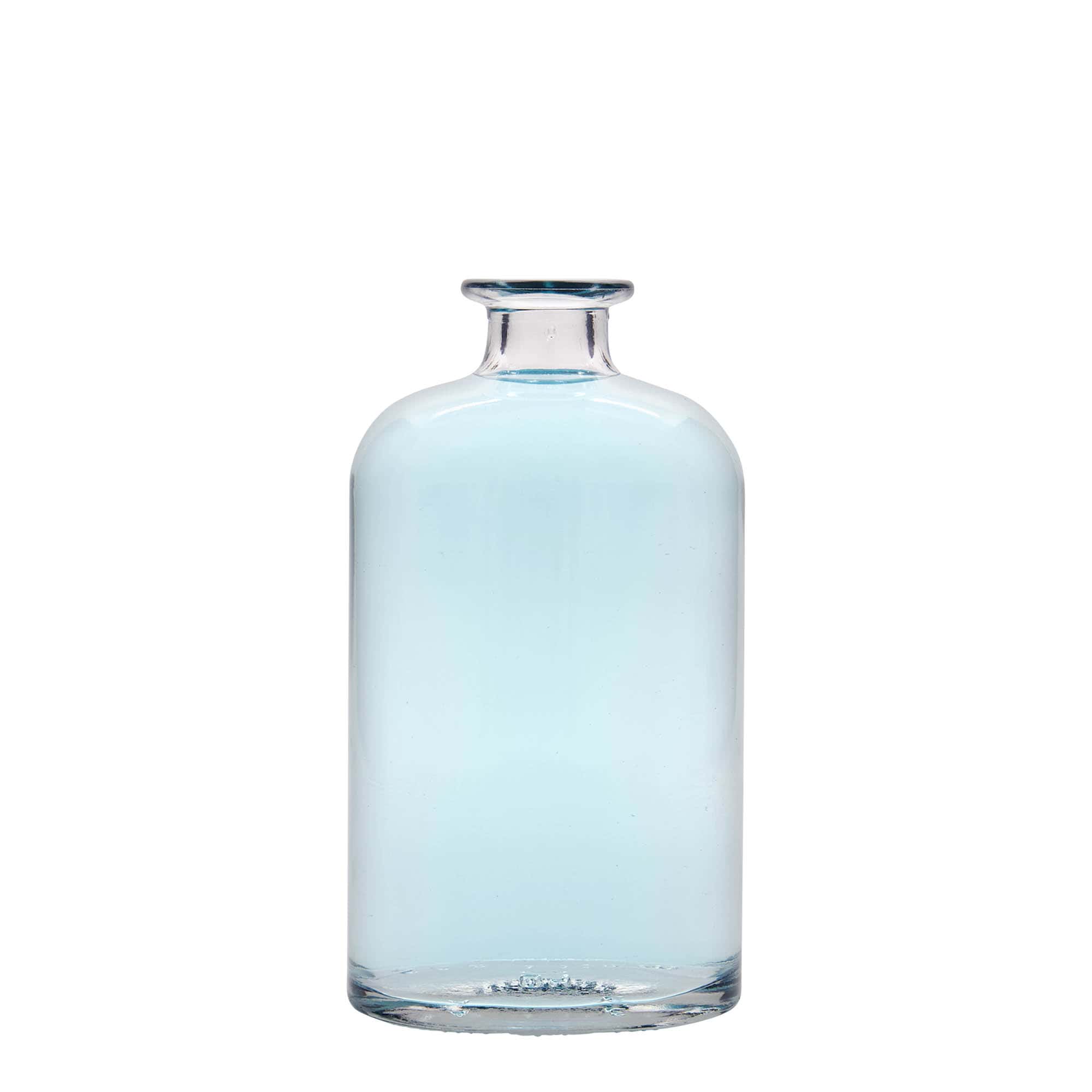 500 ml lasipullo 'Dundee', soikea, suu: korkki 500 ml lasipullo 'Dundee', soikea, suu: korkki