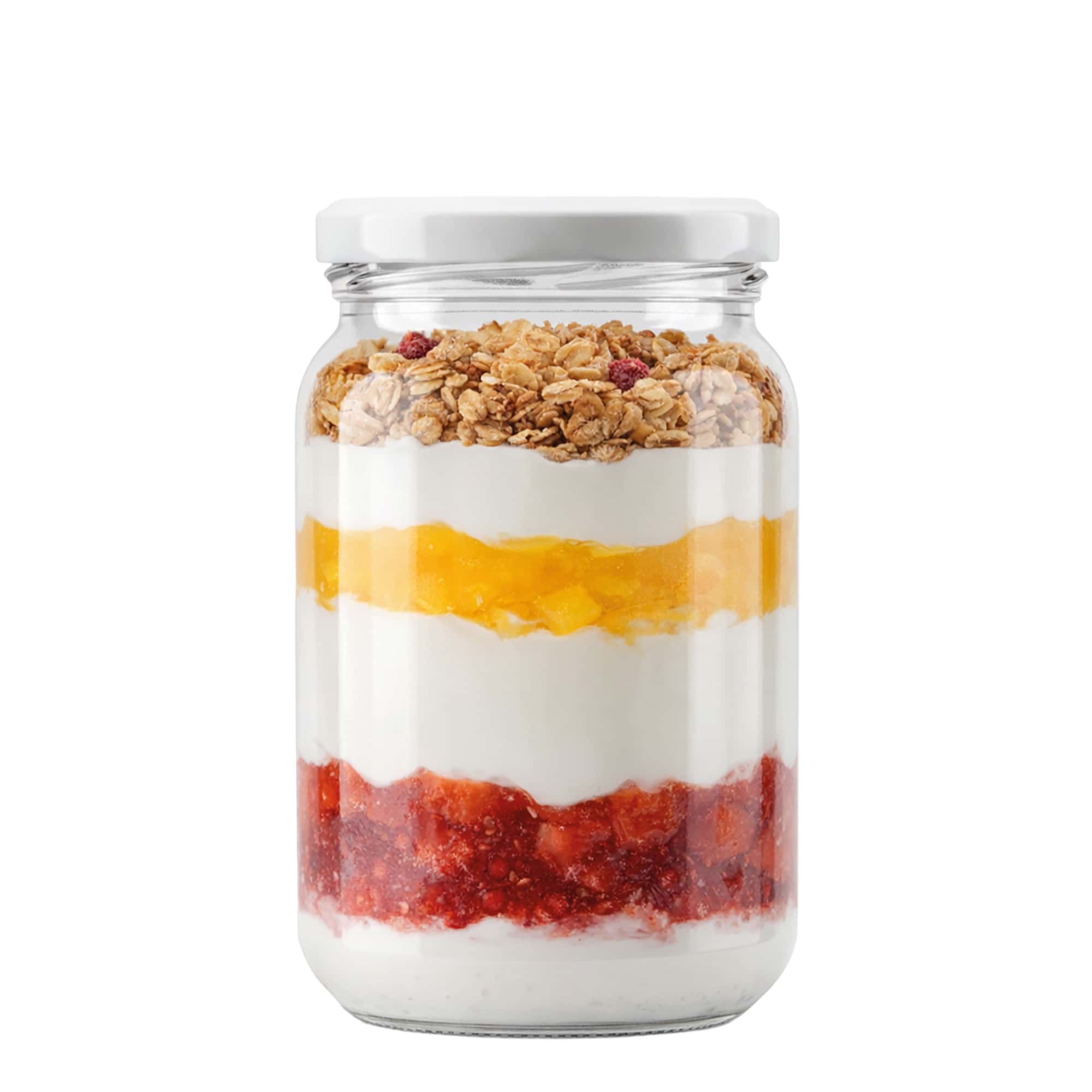 720 ml purkkilasi II, suuaukko: kierrekorkki (TO 82)