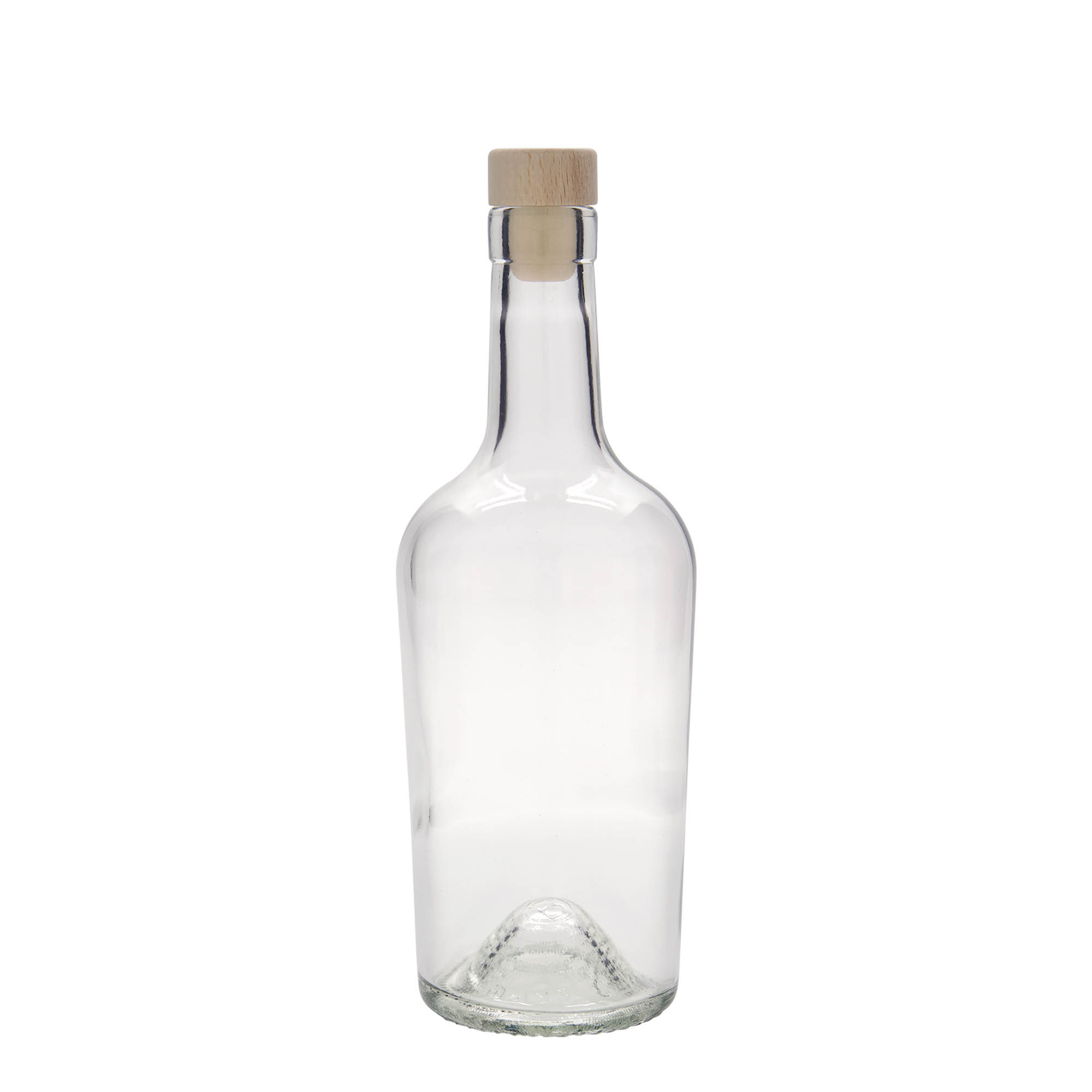 500 ml lasipullo ”Margarethe”, suuaukko: korkki