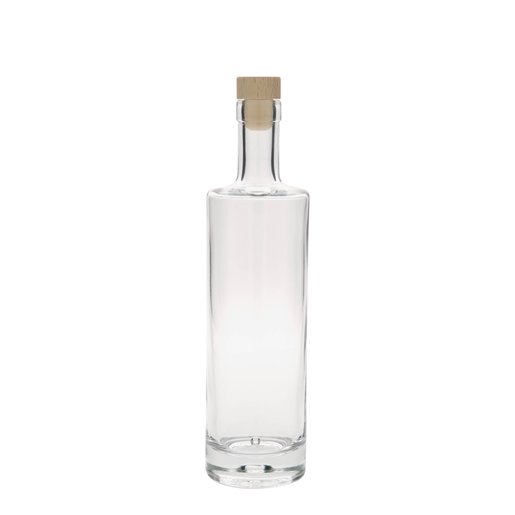 500 ml lasipullo 'Titano', suuaukko: korkki