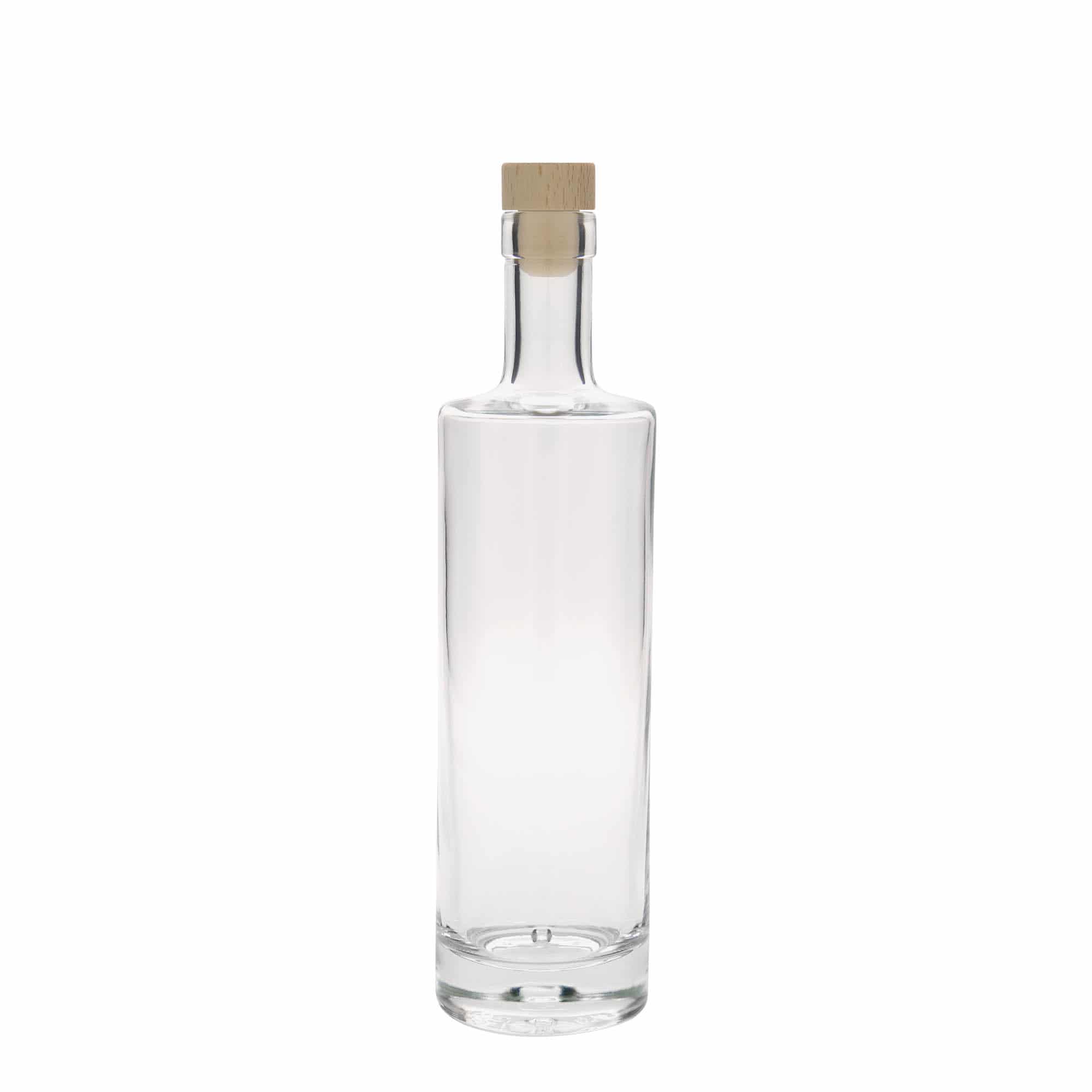 500 ml lasipullo 'Titano', suuaukko: korkki
