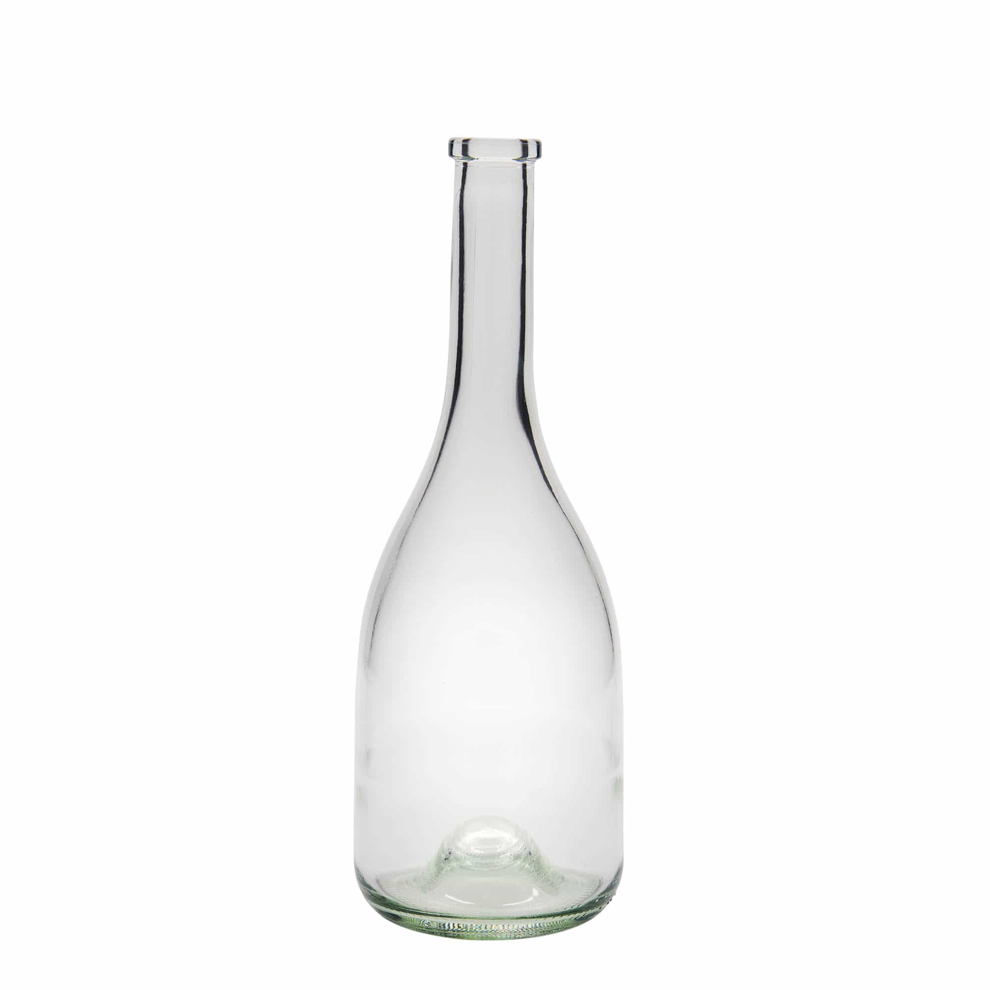 750 ml lasipullo 'Rustica', suuaukko: korkki