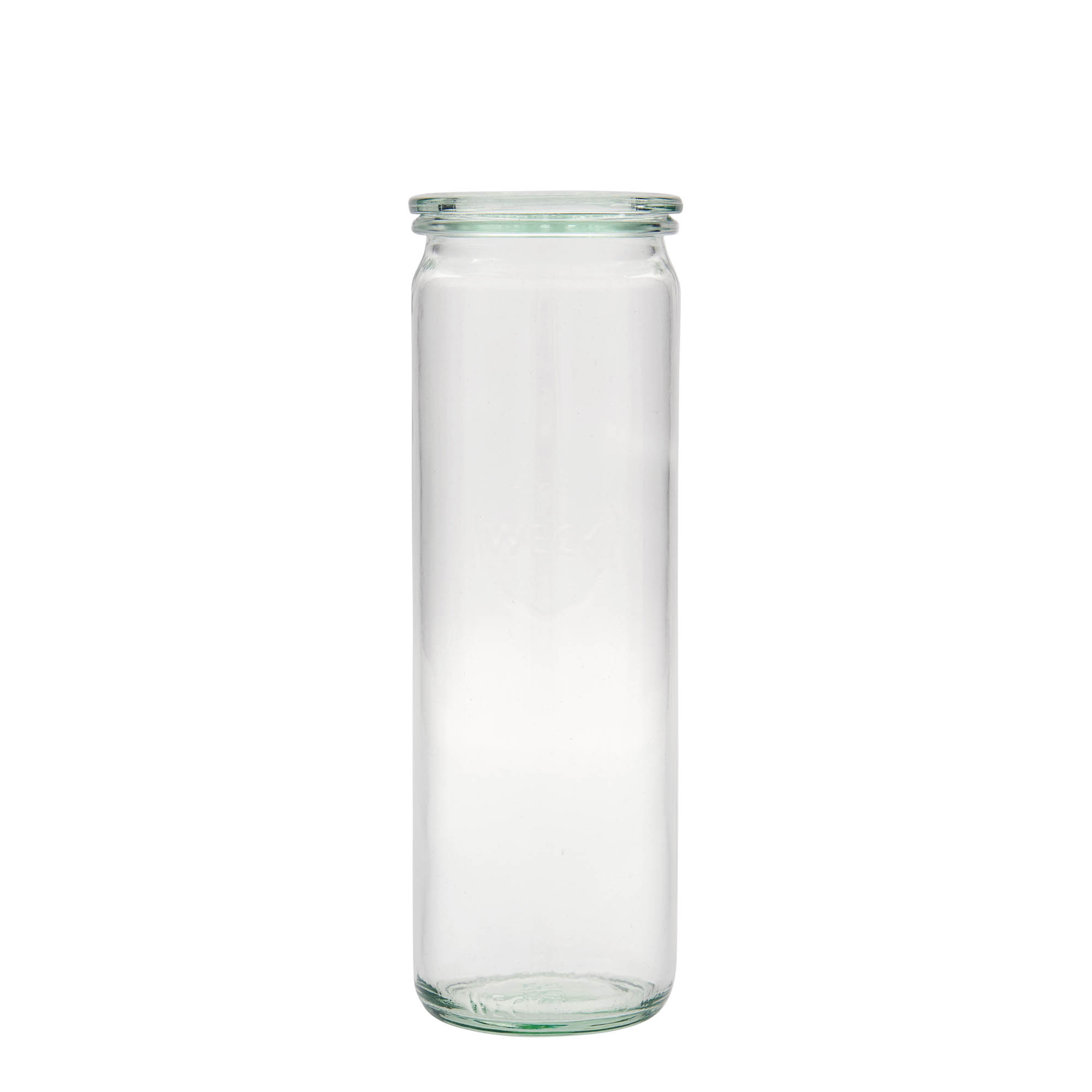 6x 600 ml WECK-sylinterilasi lasikannella RR 60