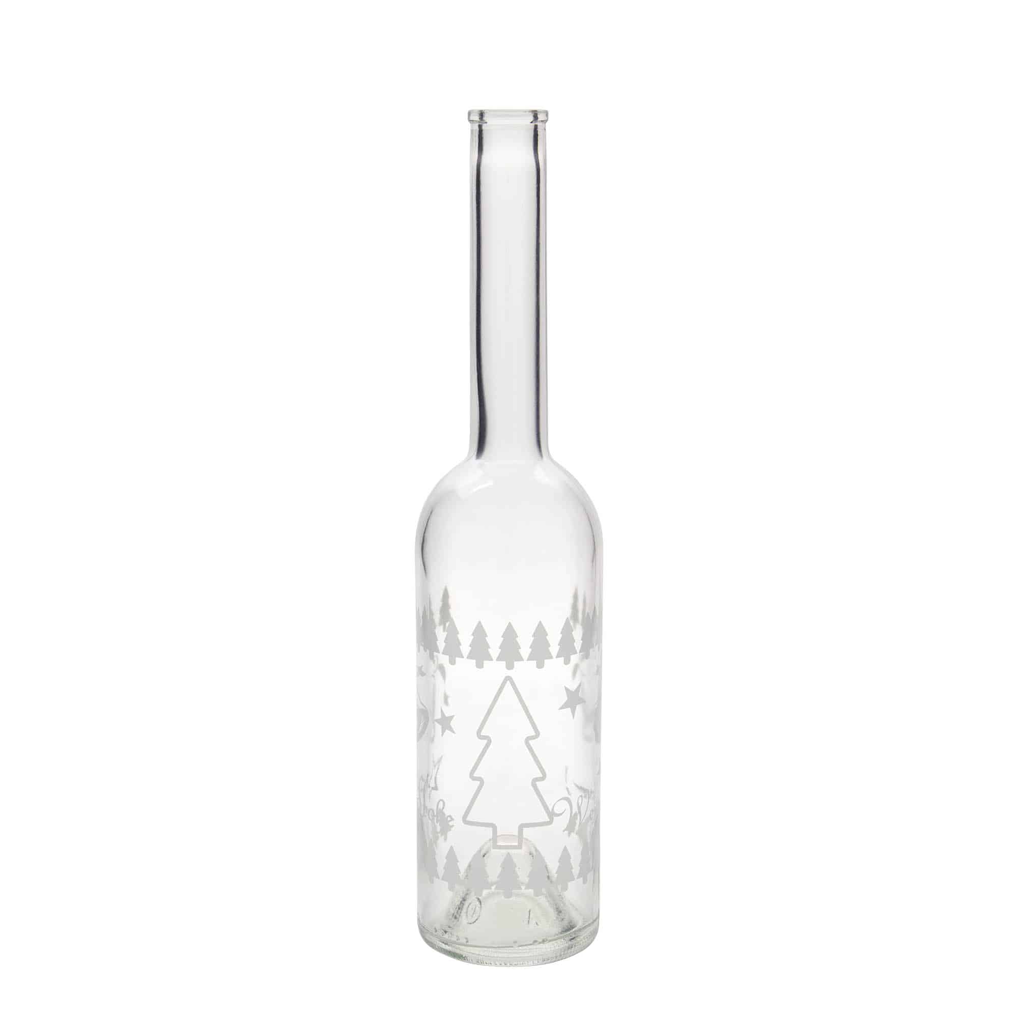 500 ml lasipullo 'Opera', aihe: Klassinen joulu, suuaukko: korkki 500 ml lasipullo 'Opera', aihe: Klassinen joulu, suuaukko: korkki