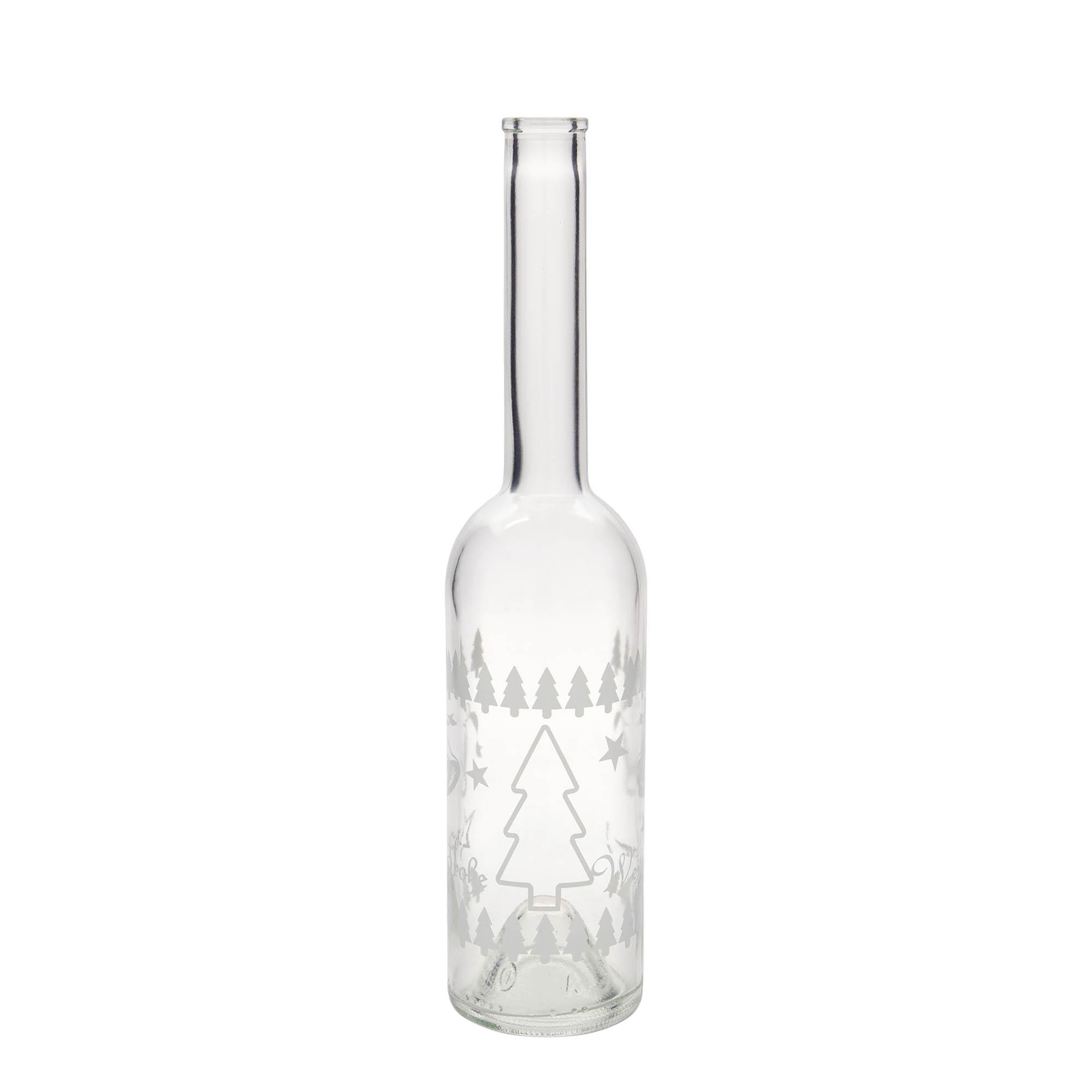 500 ml lasipullo 'Opera', aihe: Klassinen joulu, suuaukko: korkki 500 ml lasipullo 'Opera', aihe: Klassinen joulu, suuaukko: korkki