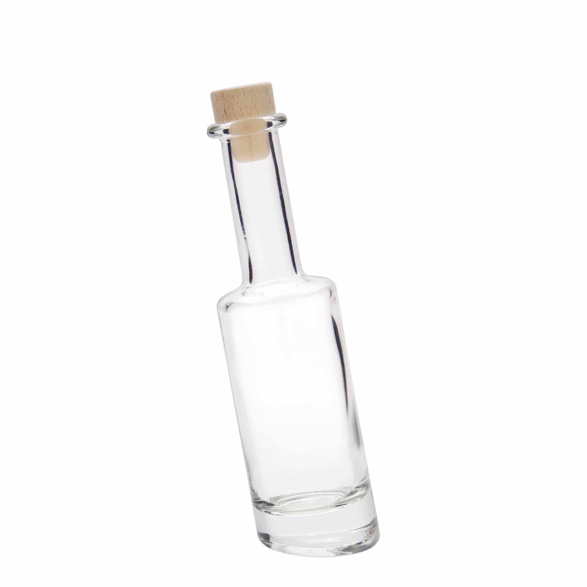 200 ml lasipullo 'Bounty', suu: korkki