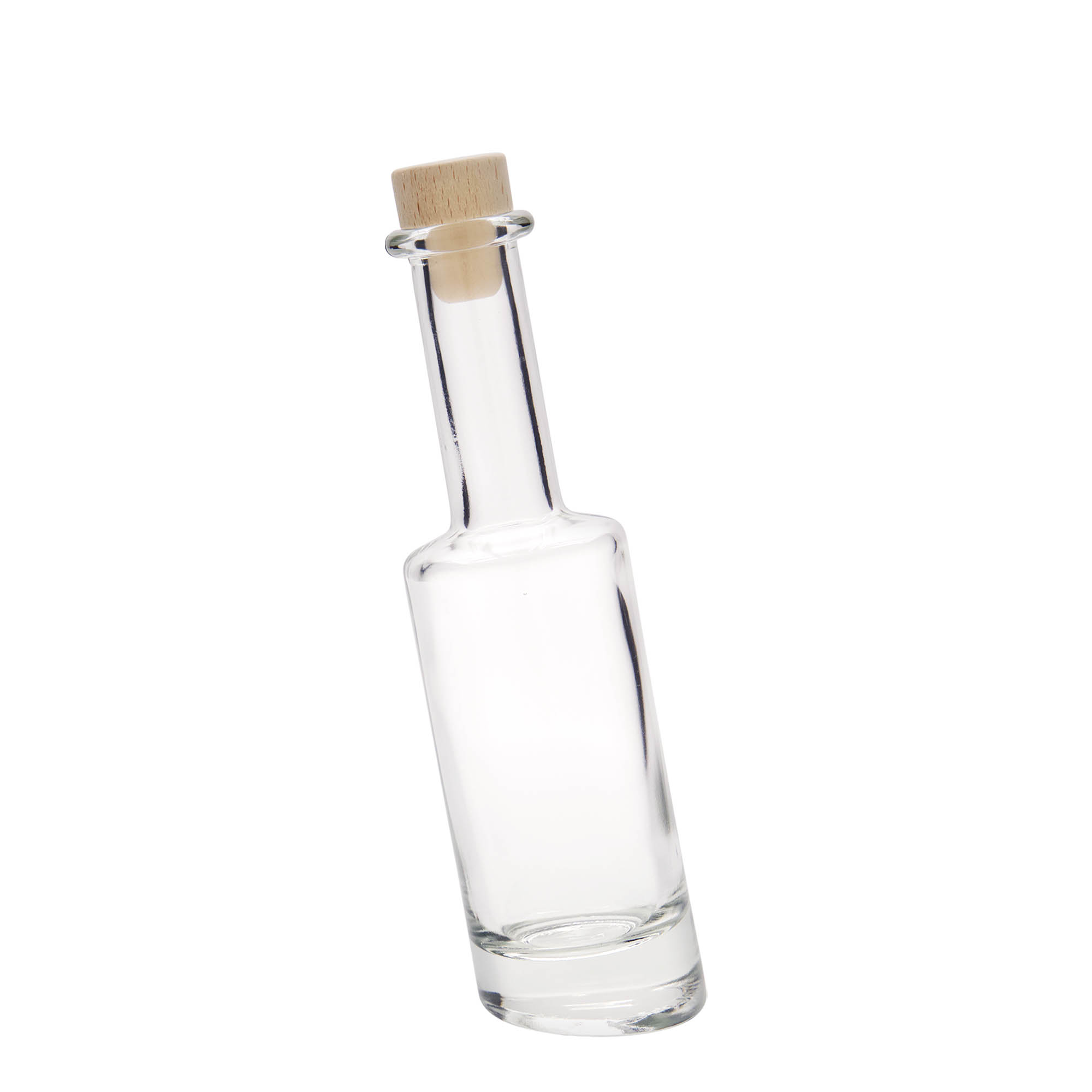 200 ml lasipullo 'Bounty', suuaukko: korkki