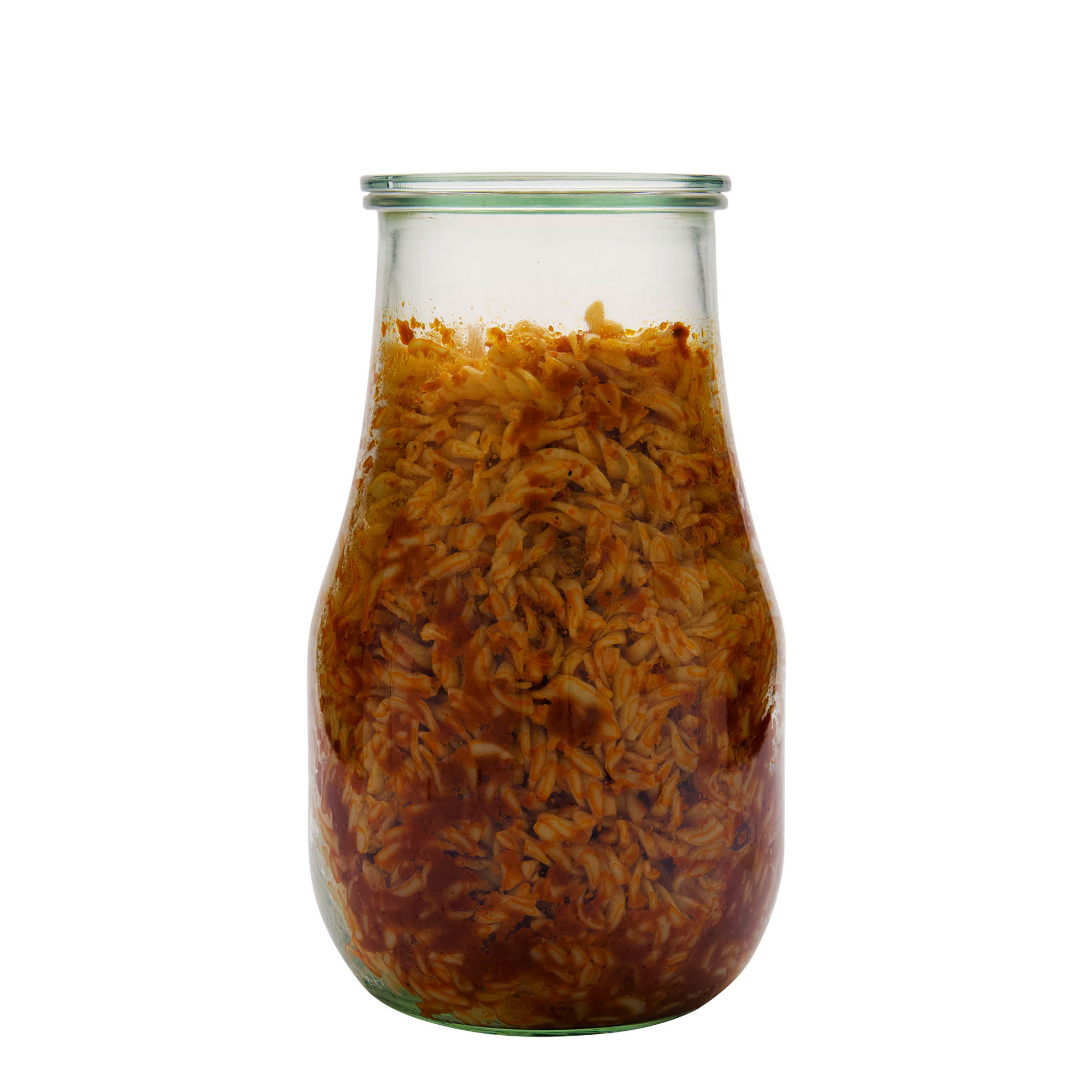 2.700 ml WECK-tulppalasi, suuaukko: pyöreä reuna 2.700 ml WECK-tulppalasi, suuaukko: pyöreä reuna
