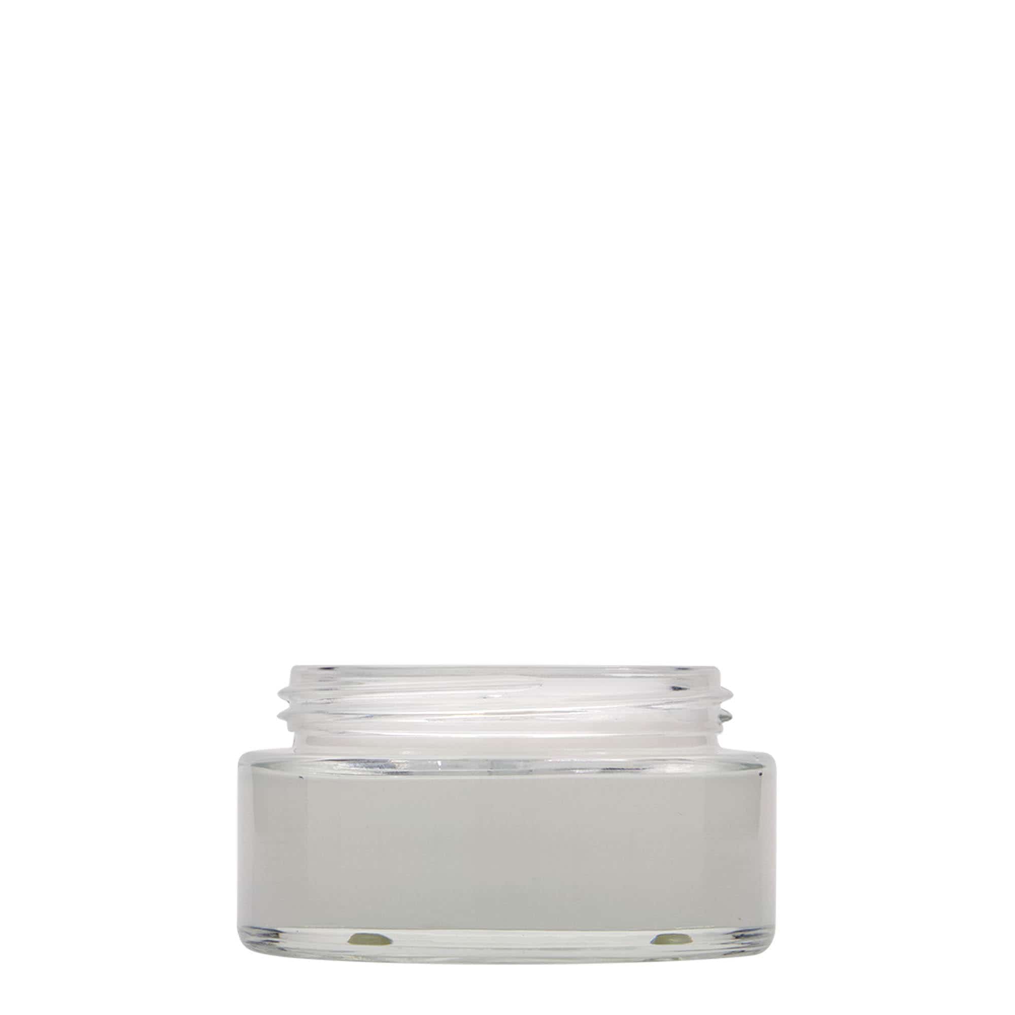 100 ml purkki 'Clear Edition', lasia, suuaukko: kierrekorkki