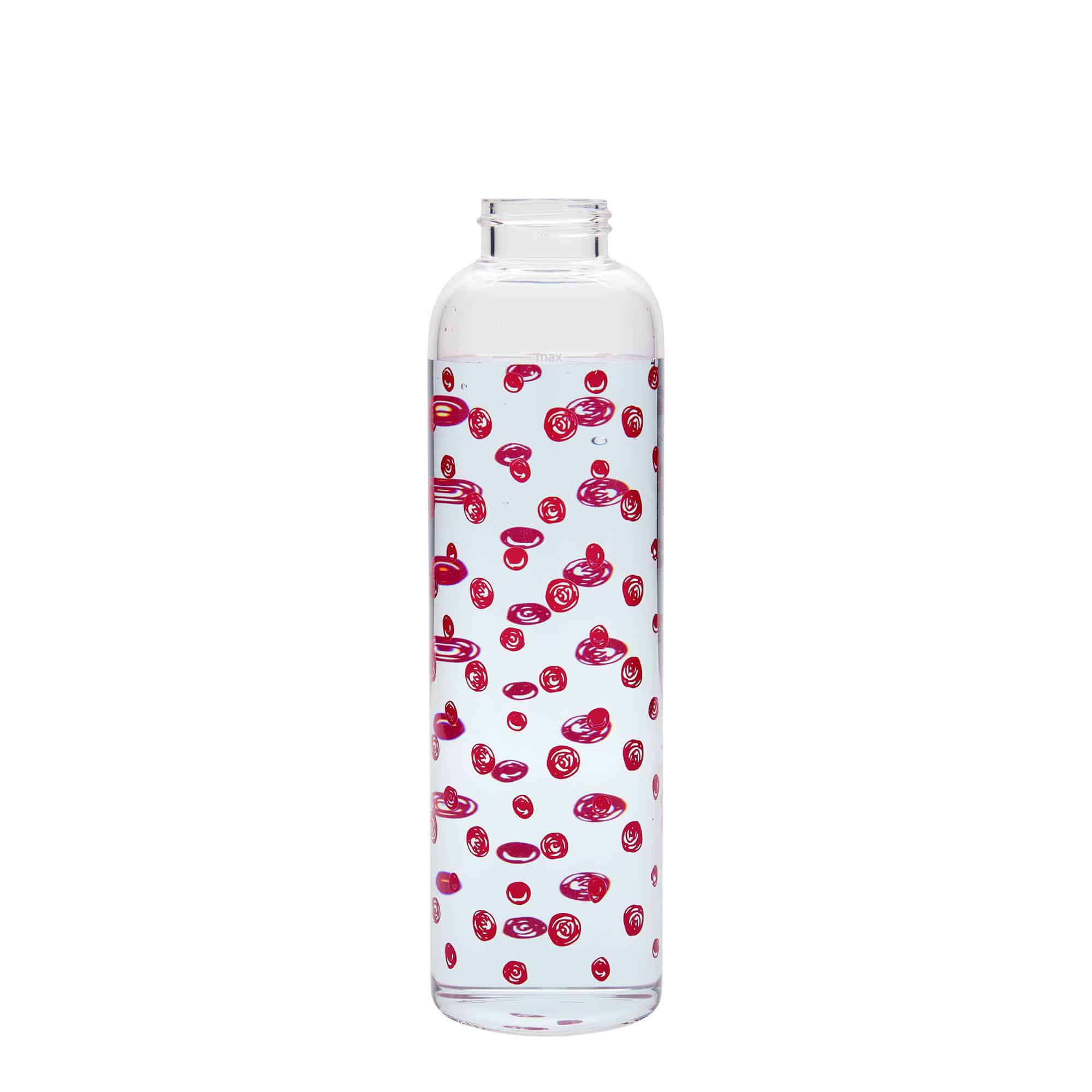 500 ml juomapullo 'Perseus - Punaiset pisteet', suuaukko: ruuvikorkki