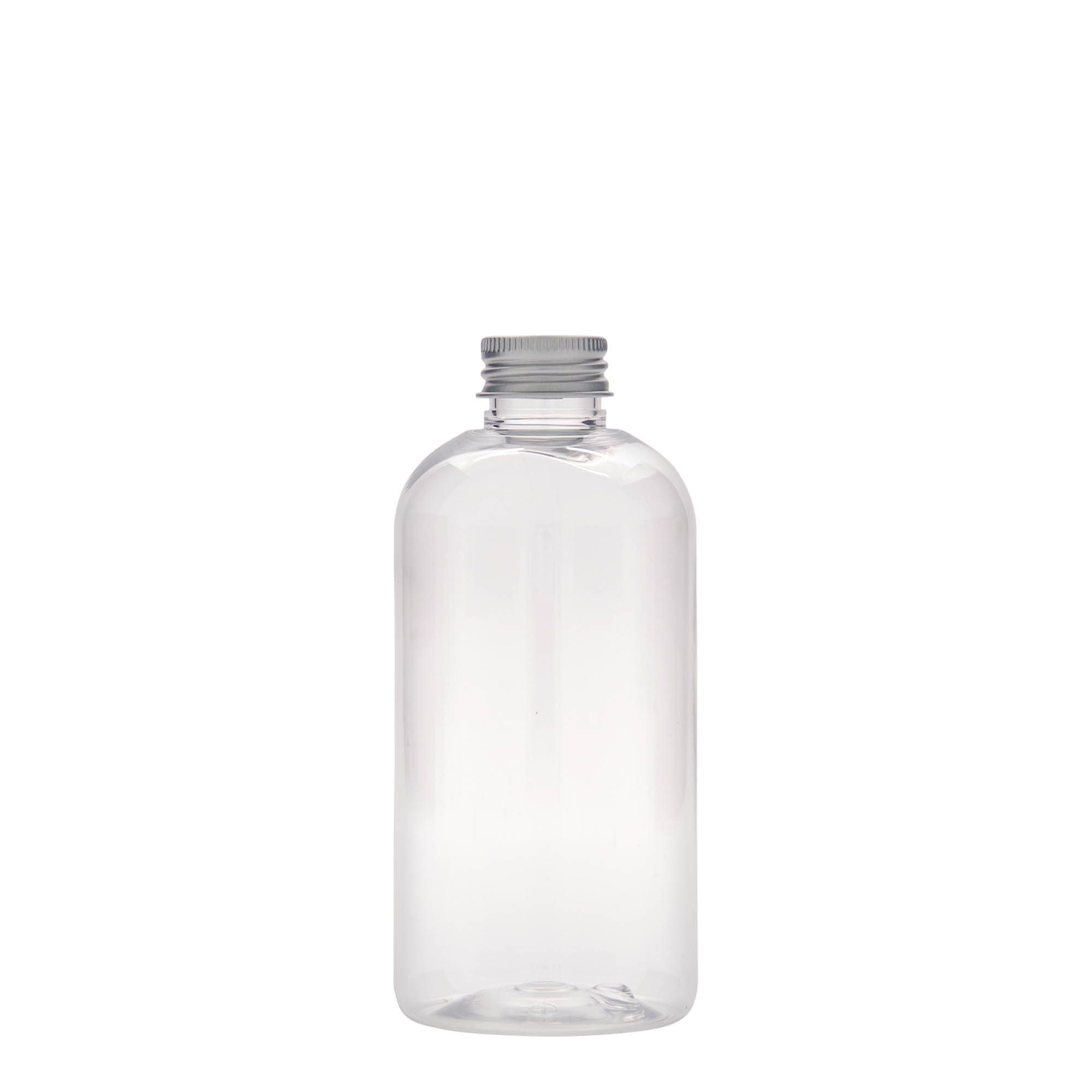 250 ml PET-pullo ”Boston”, muovia, suuaukko: 24/410