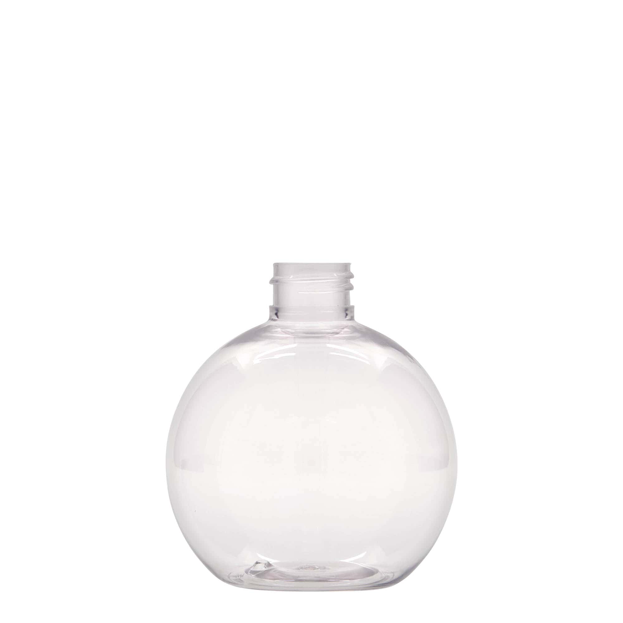 250 ml PET-pullo ”Perry”, pyöreä, muovi, suuaukko: 24/410
