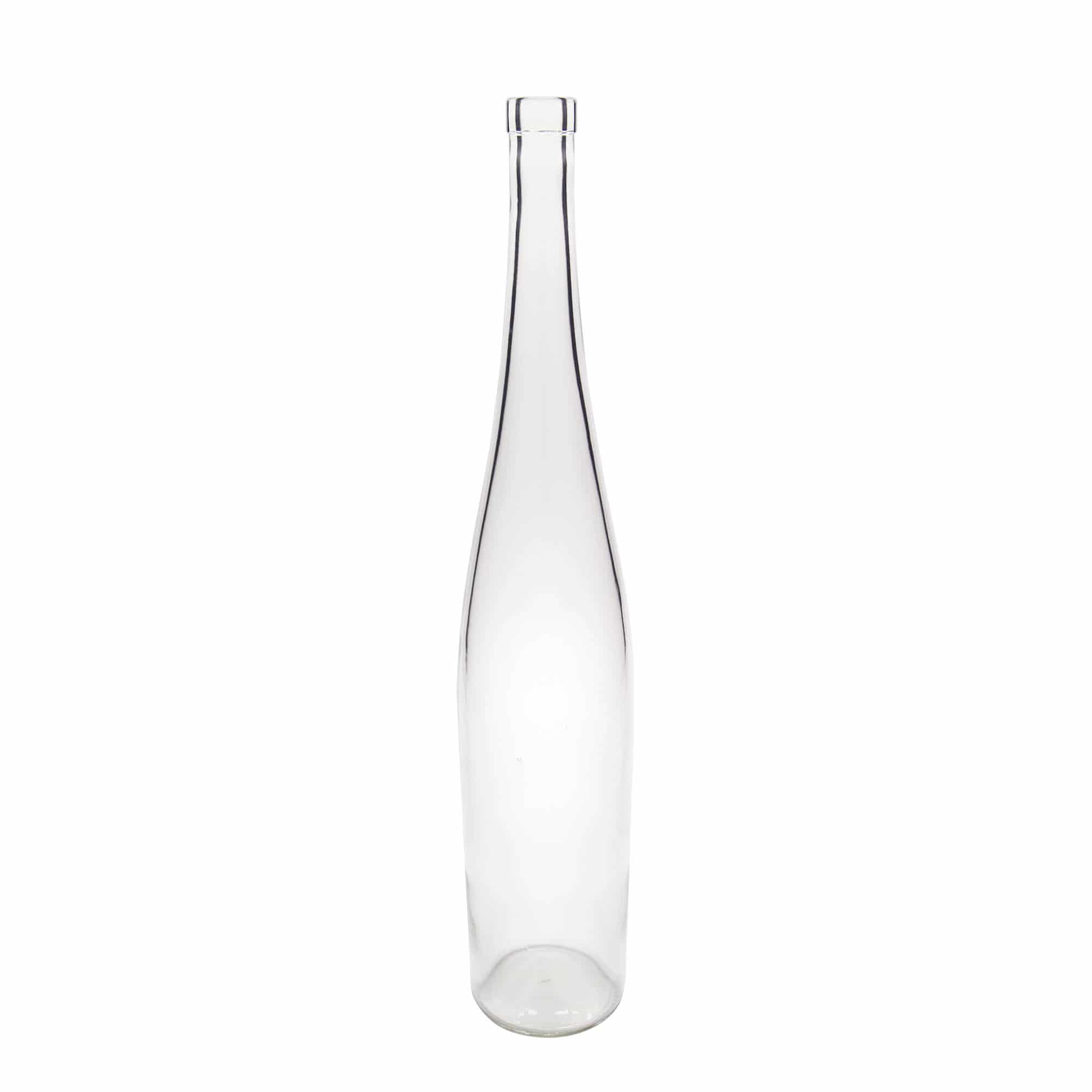 1 500 ml lasipullo 'Weinschlegel', suuaukko: korkki