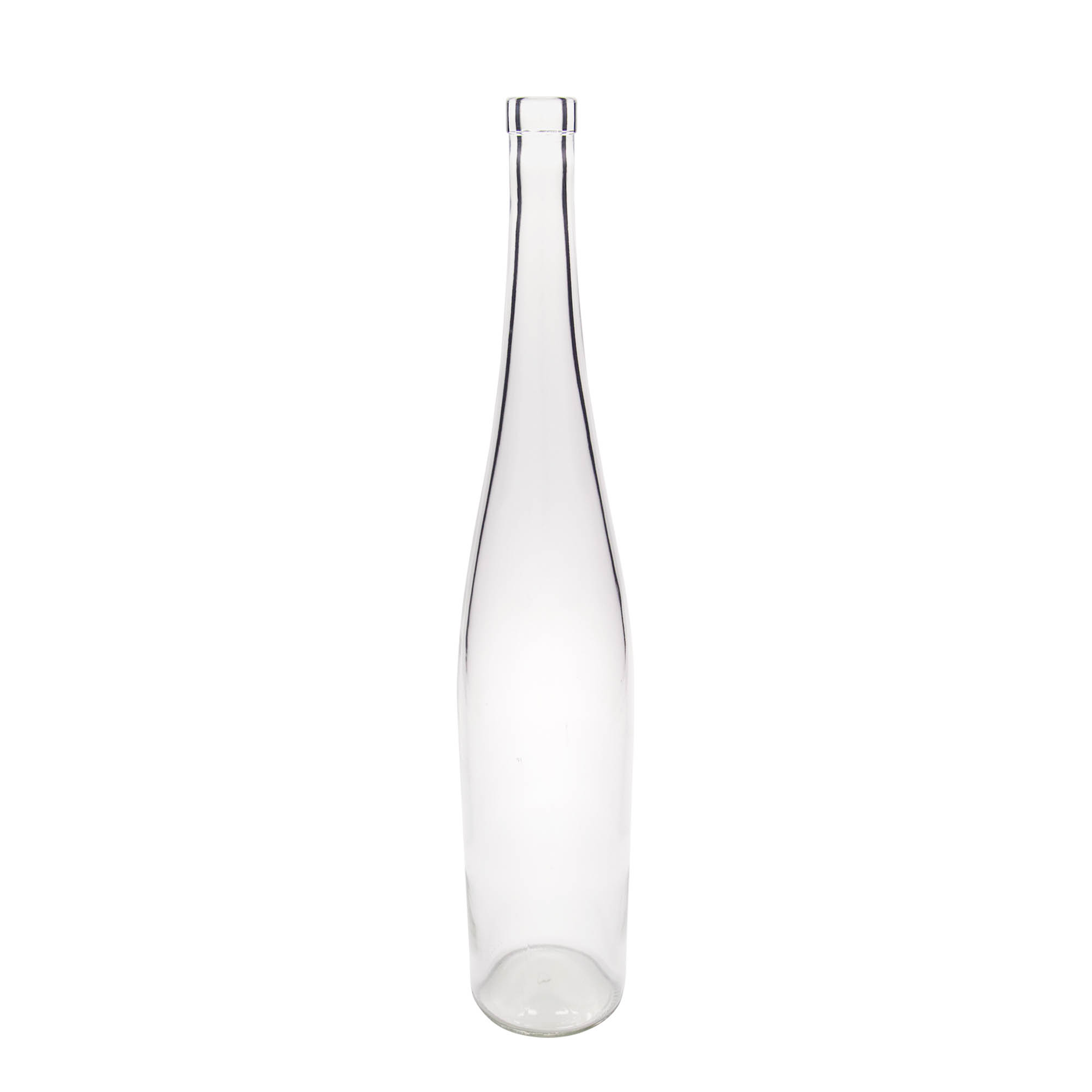 1 500 ml lasipullo ”Weinschlegel”, suuaukko: korkki